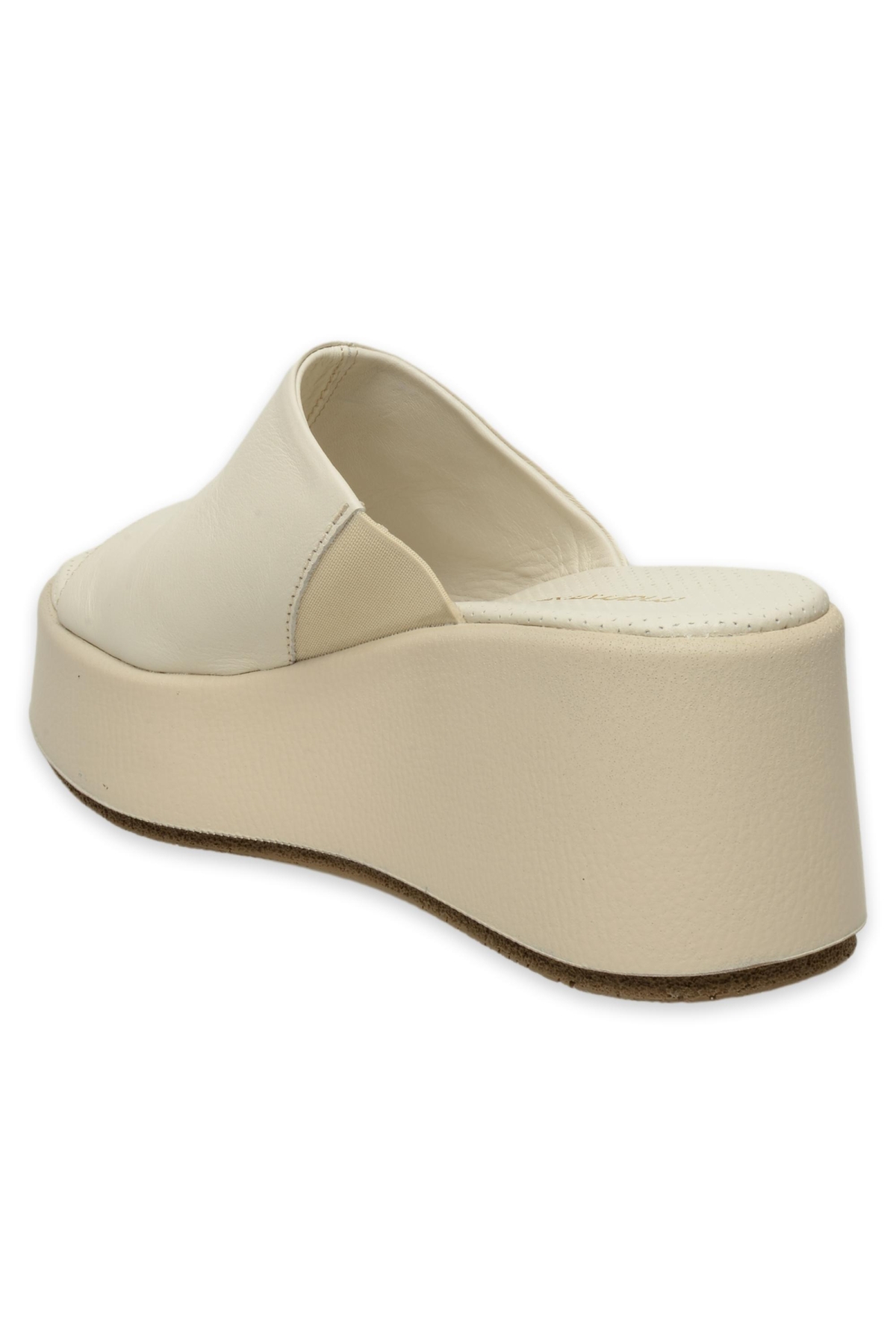 D25Yt-1565Z Günlük Krem Kadın Terlik - Görsel 5