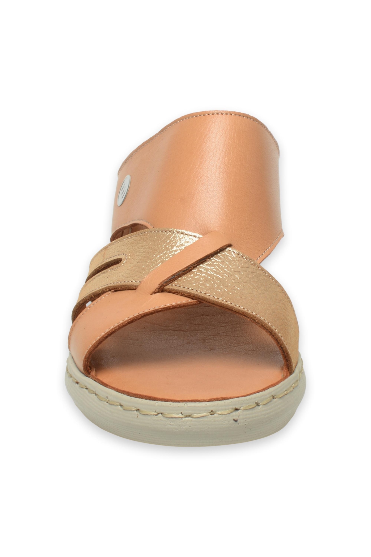 D25Yt-1395 Günlük Taba Kadın Terlik - Görsel 4