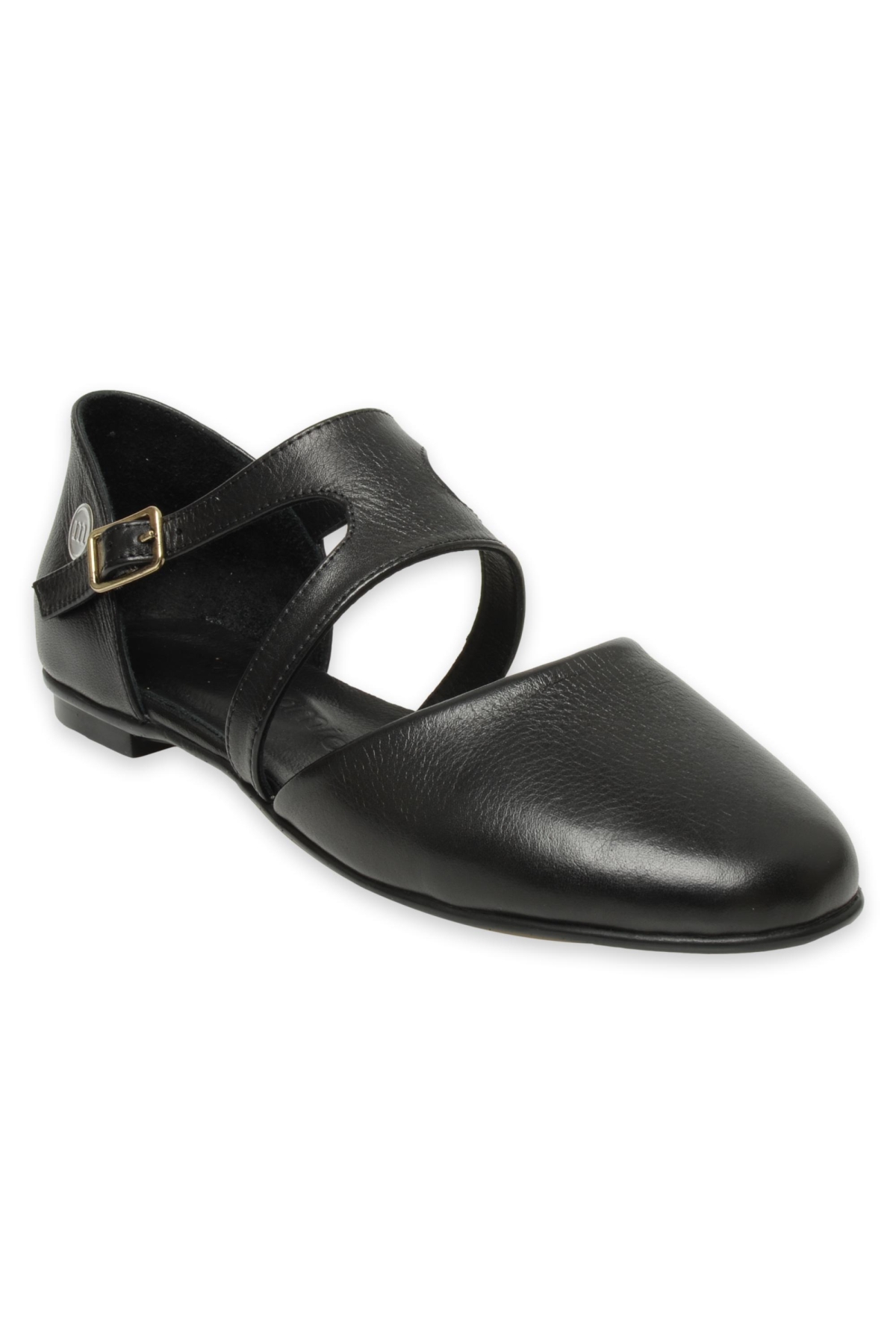 D25Ya-885 Günlük Siyah Kadın Babet - Görsel 2