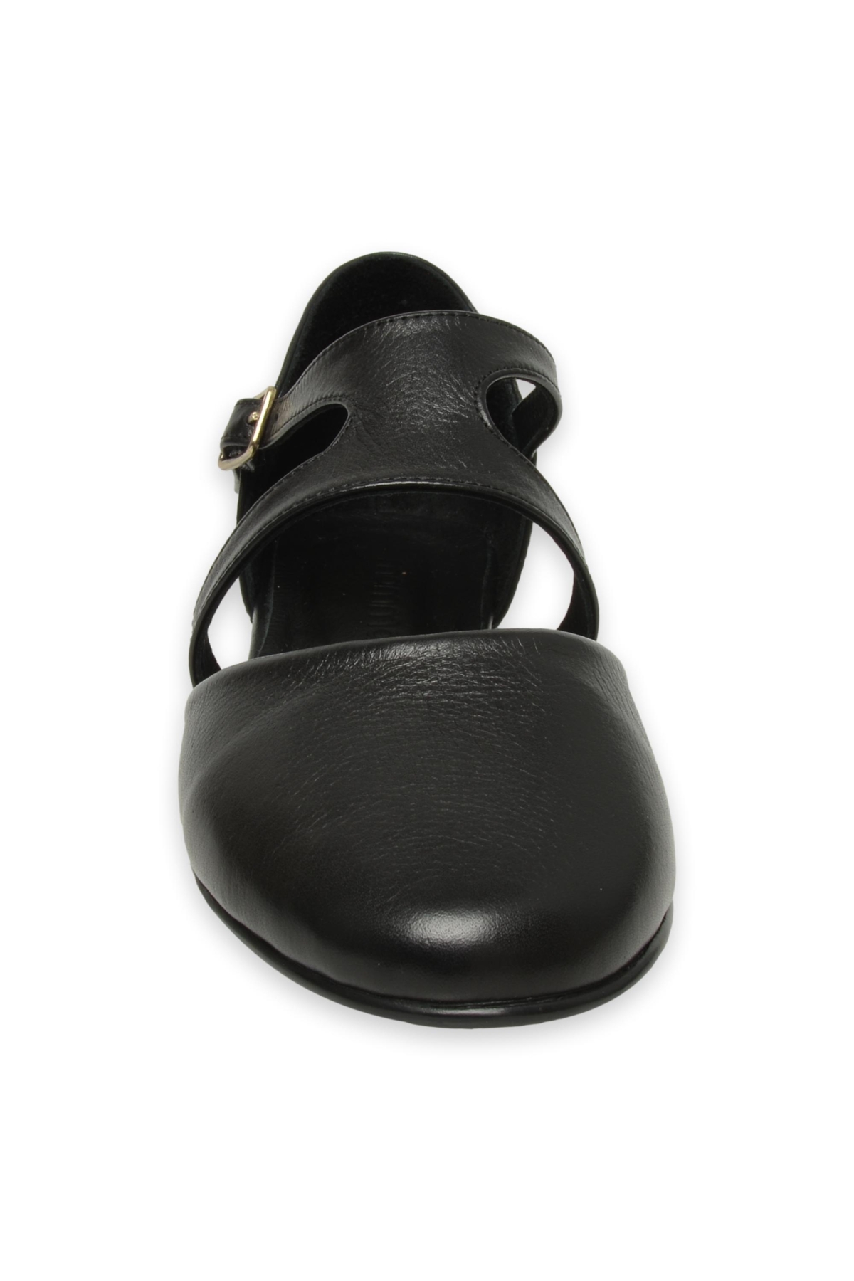 D25Ya-885 Günlük Siyah Kadın Babet - Görsel 4