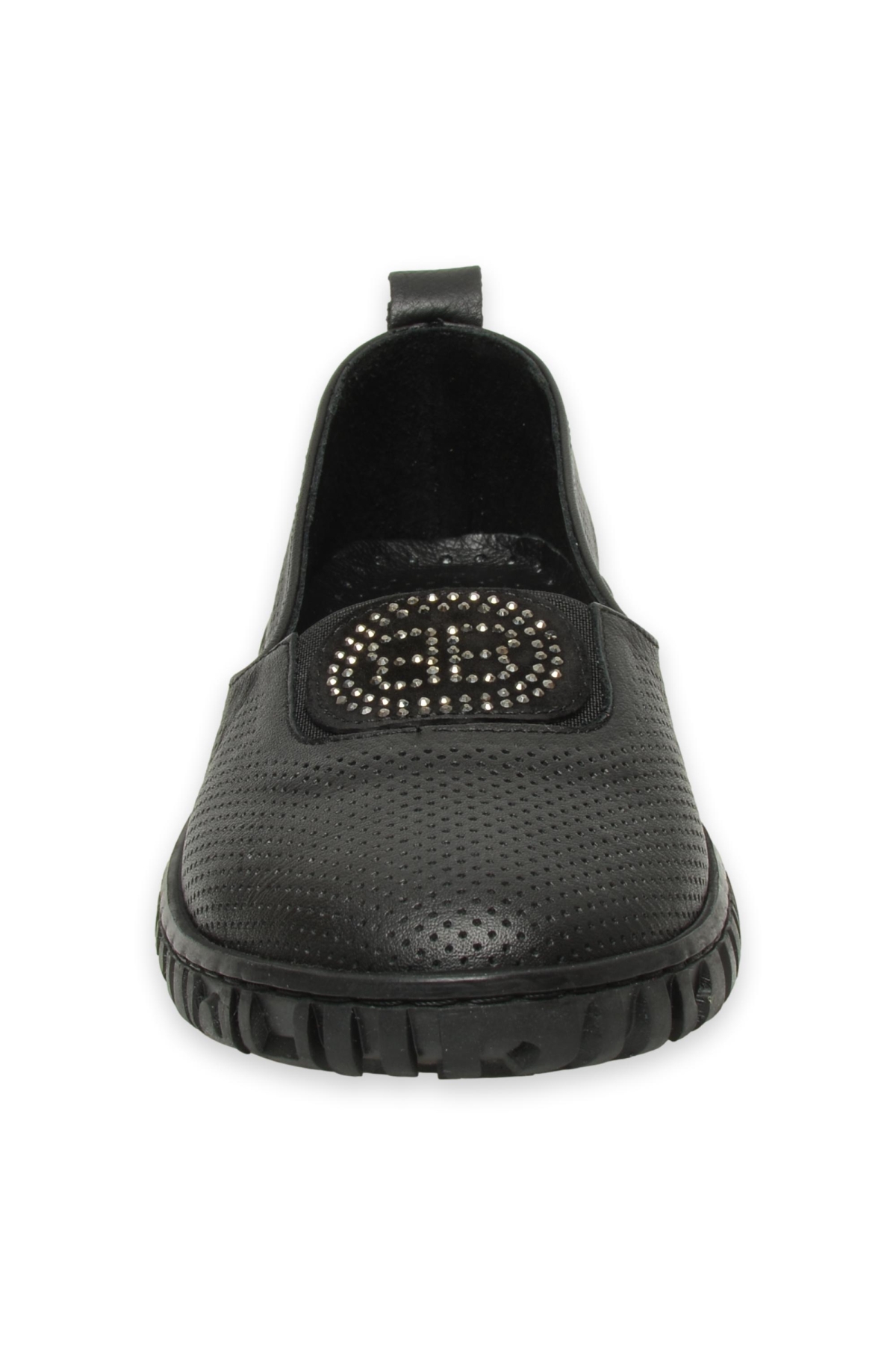 D25Ya-135 Günlük Siyah Kadın Babet - Görsel 4