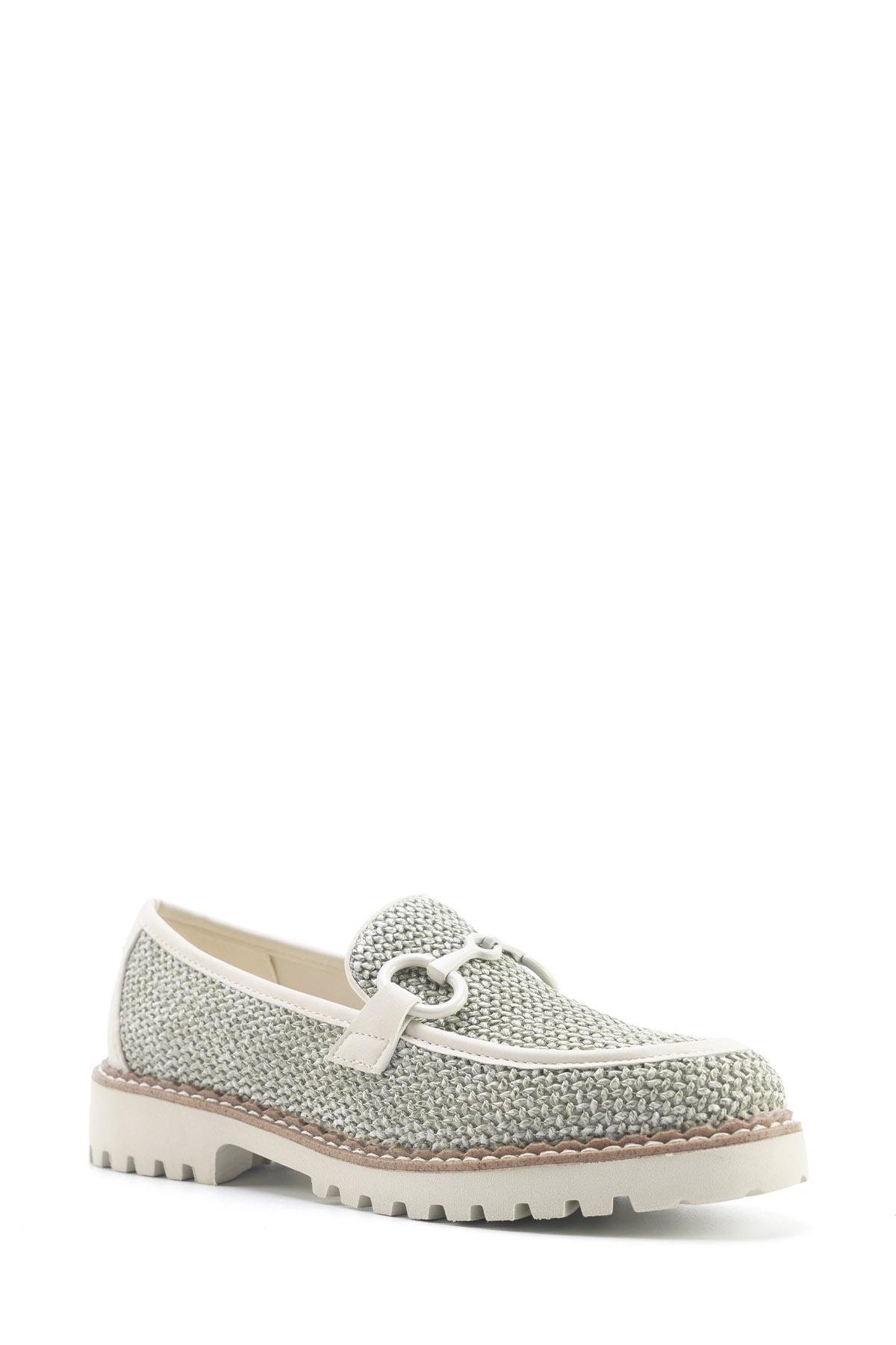 INCI NOMI 5FX Yeşil Kadın Loafer - Görsel 3