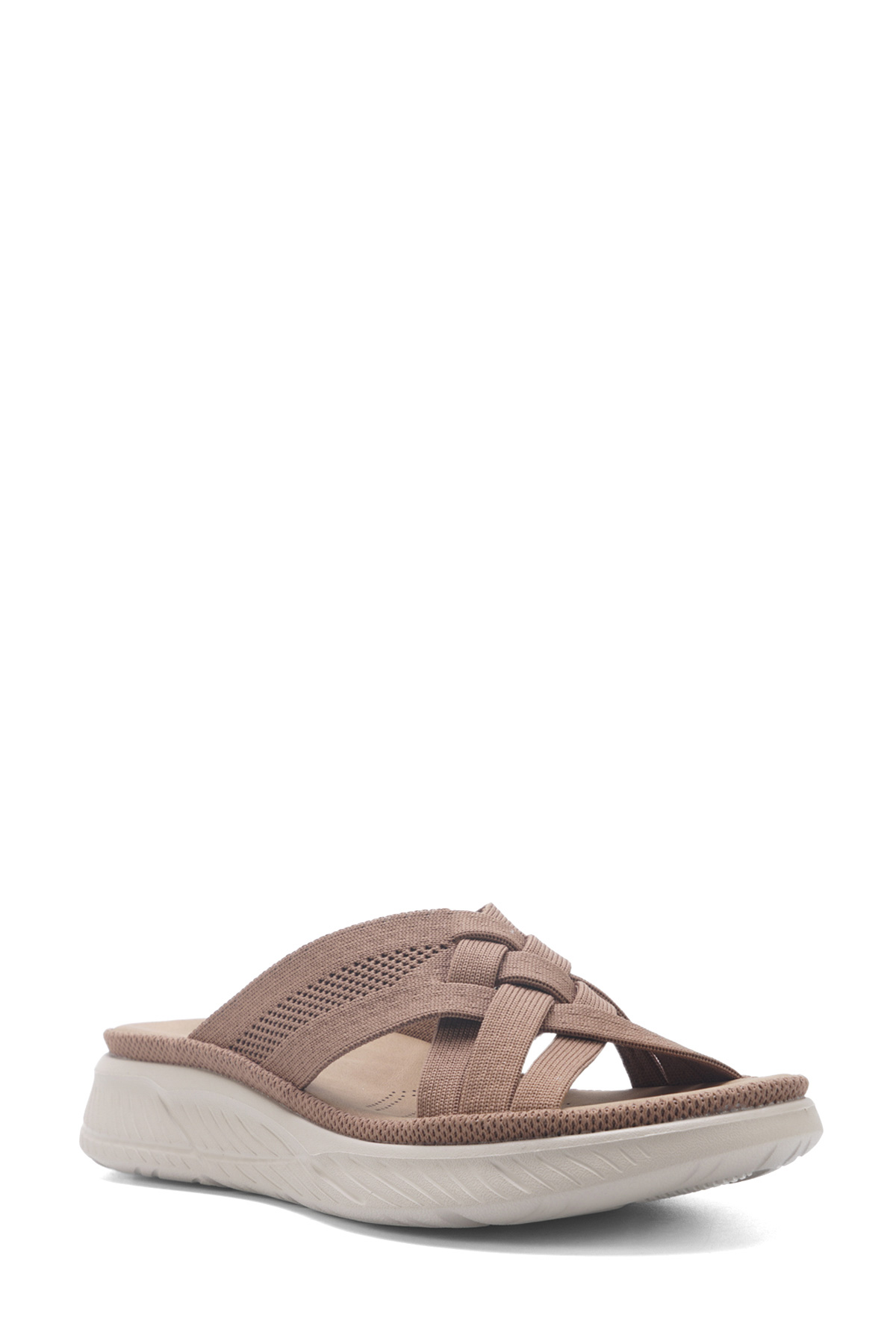 TRV2758.ZFX Taba Kadın Terlik - Görsel 3