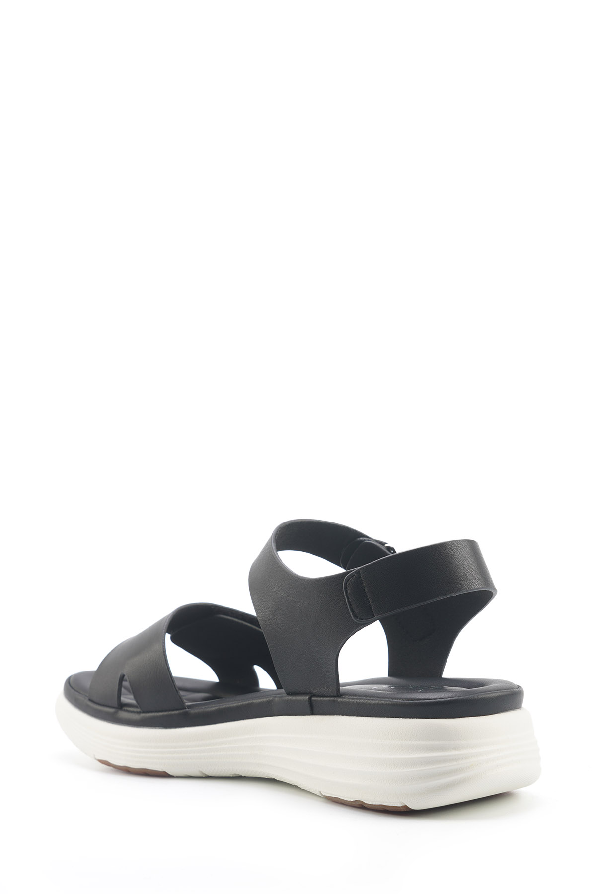 INCI DENISE 5FX Siyah Kadın Comfort Sandalet - Görsel 4