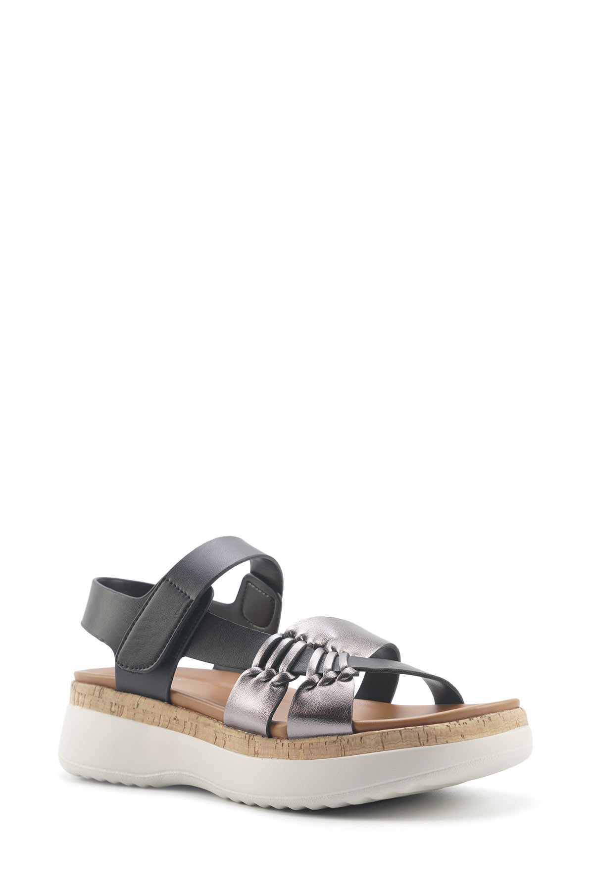 İnci INCI HOLI 5FX Siyah Kadın Comfort Sandalet - Görsel 3