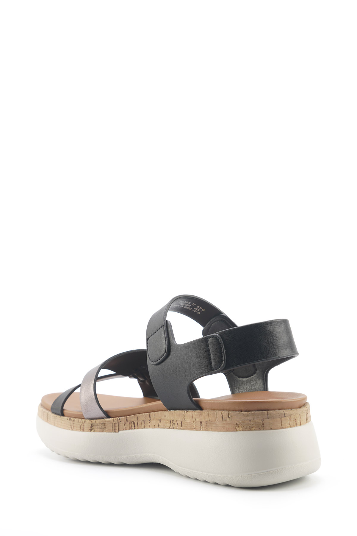 İnci INCI HOLI 5FX Siyah Kadın Comfort Sandalet - Görsel 4