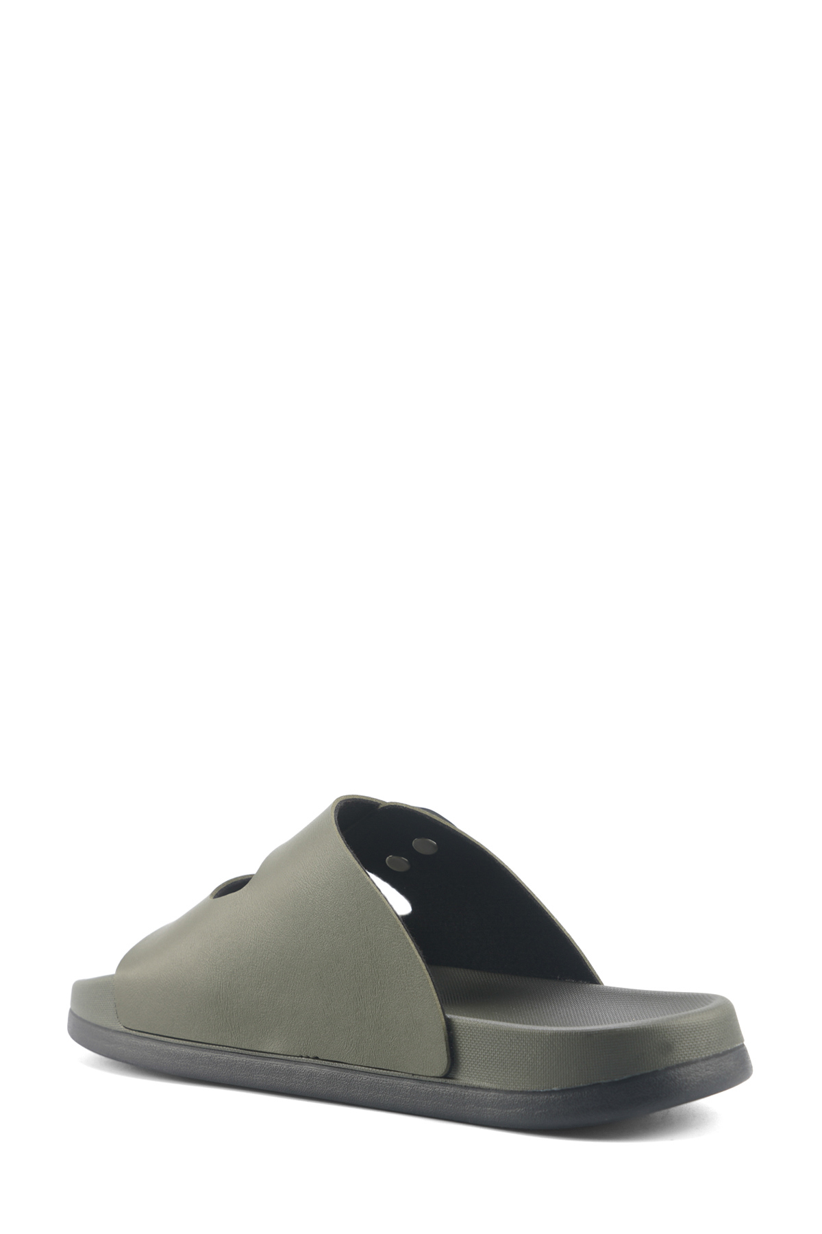 Polaris 408064.M5FX Haki Erkek Terlik - Görsel 4