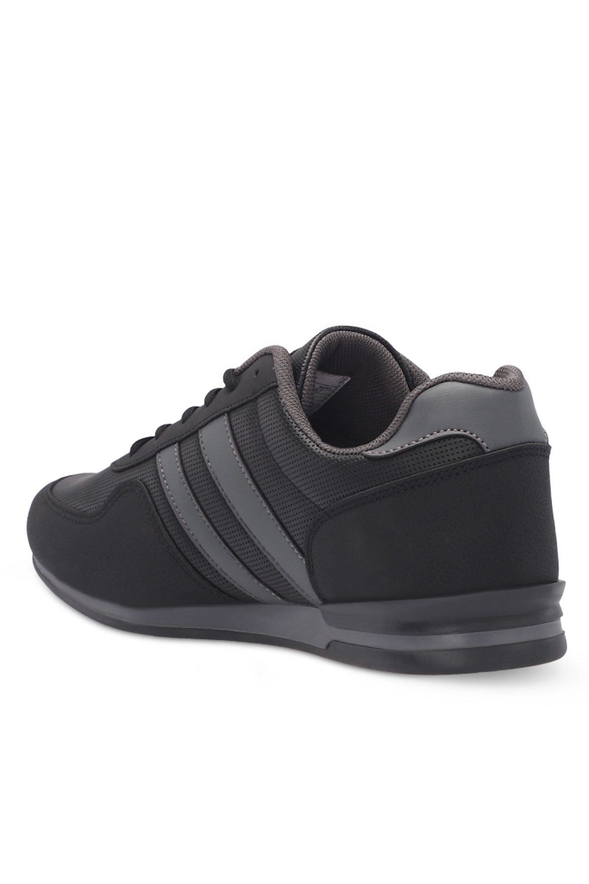 OMEGA IN Erkek Sneaker Ayakkabı Siyah / Siyah - Görsel 4