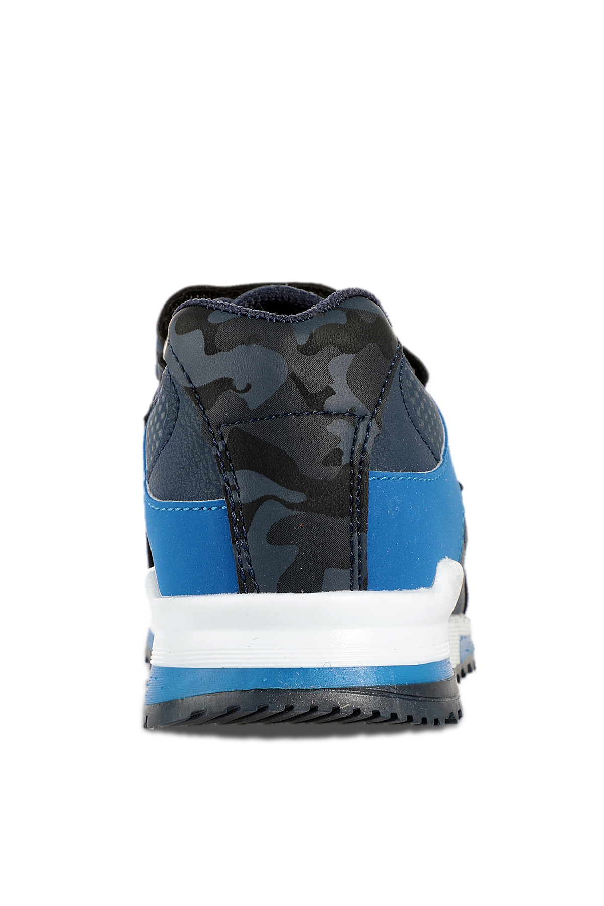EDMOND IN Erkek Çocuk Sneaker Ayakkabı Lacivert Kamuflaj - Görsel 7