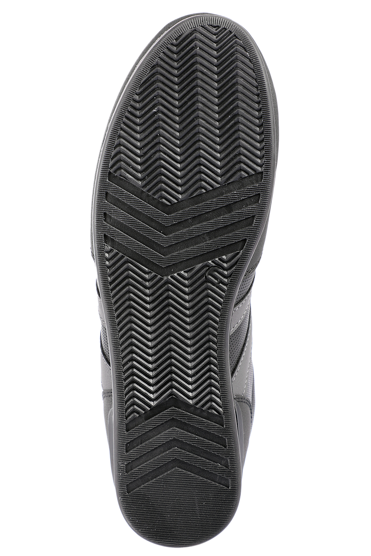 OMEGA IN Büyük Beden Erkek Sneaker Ayakkabı Siyah / Siyah - Görsel 8