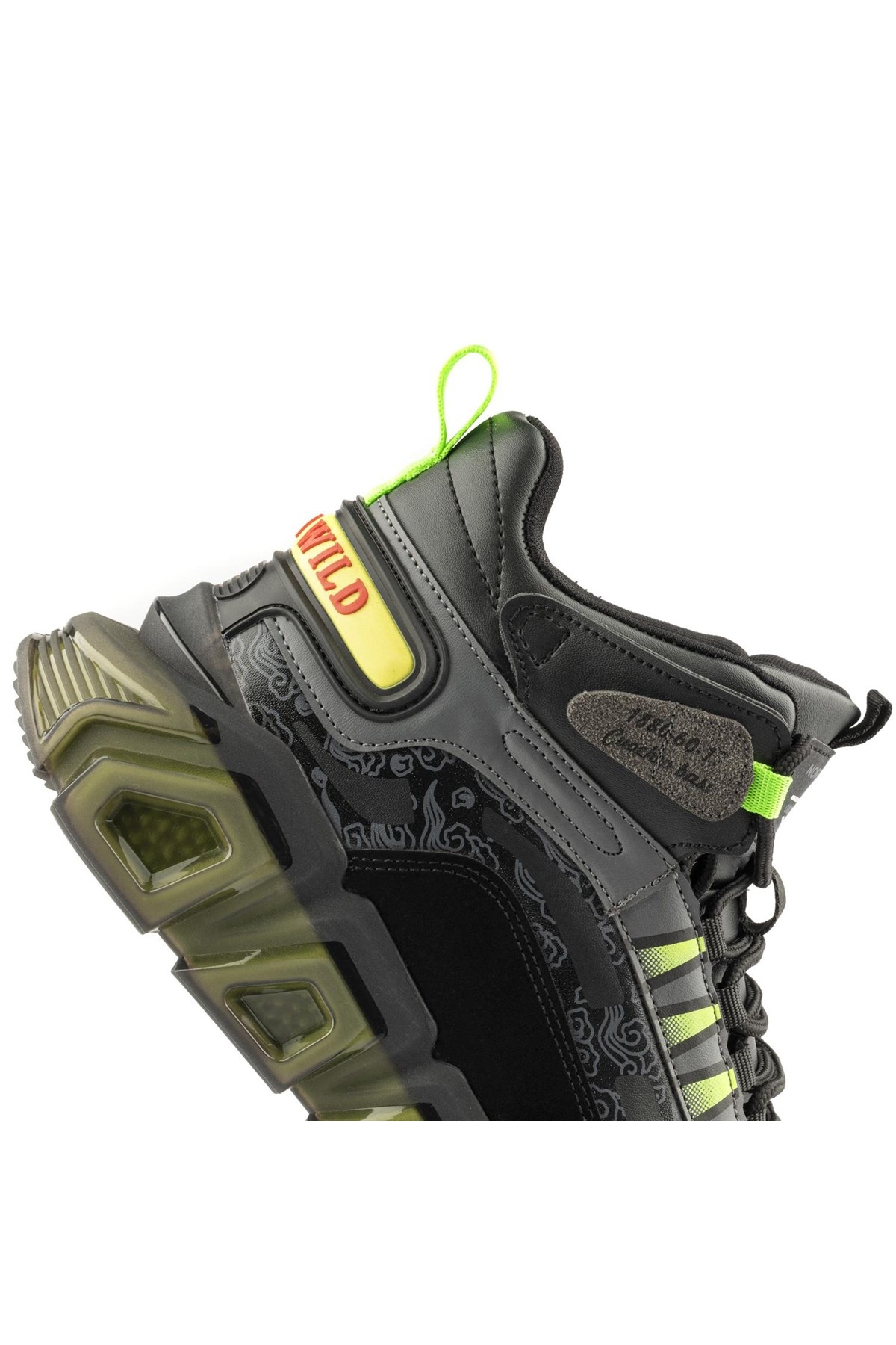 Z5 Cuacheo Base Air Sneaker Bot Erkek Spor Ayakkabı - Görsel 6