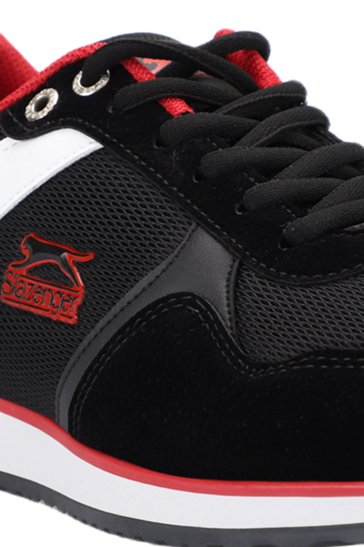 OLIVIERA I Erkek Sneaker Ayakkabı Siyah / Kırmızı - Görsel 5