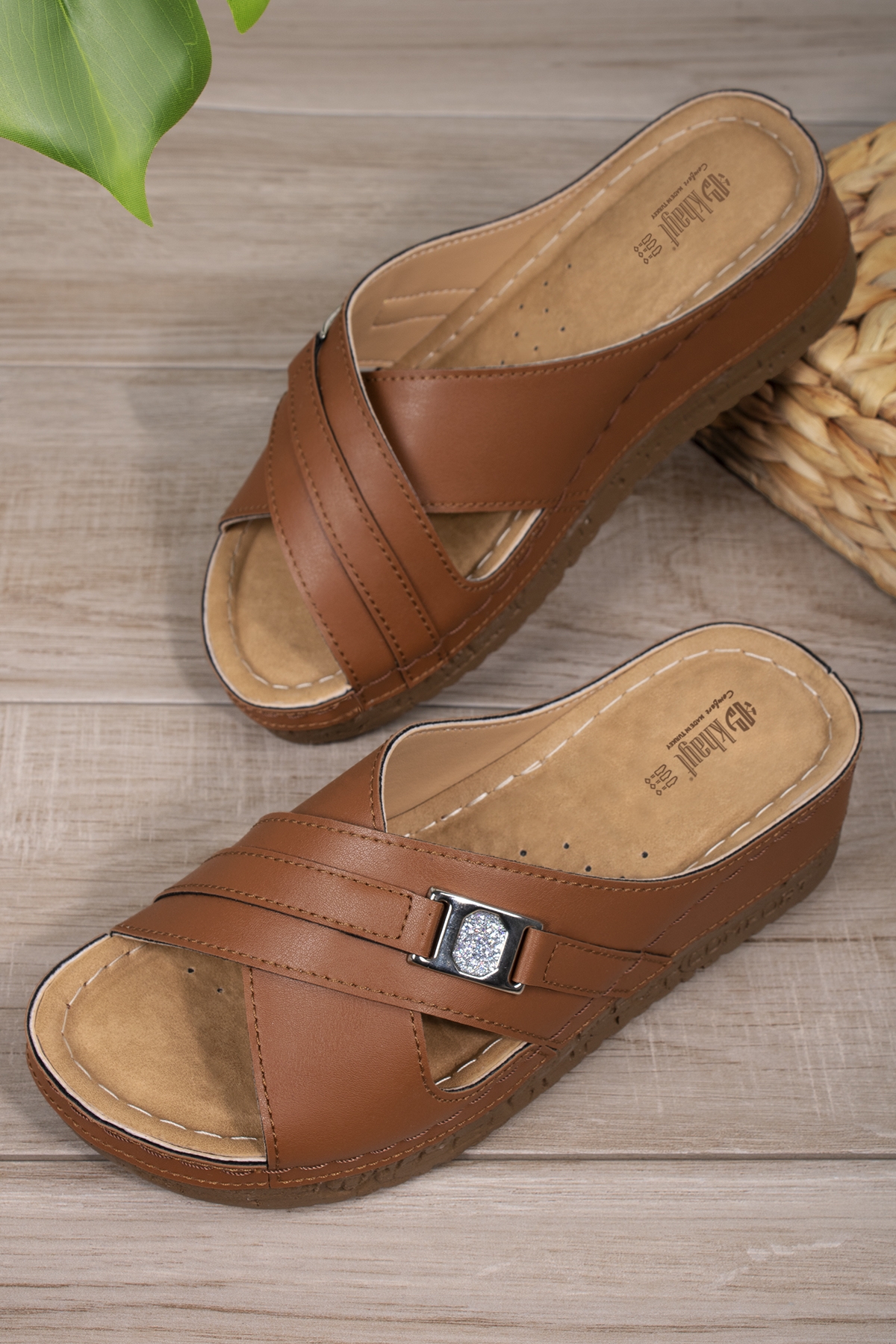 Glary Anatomik Ortopedik Günlük Kadın Terlik - Görsel 2