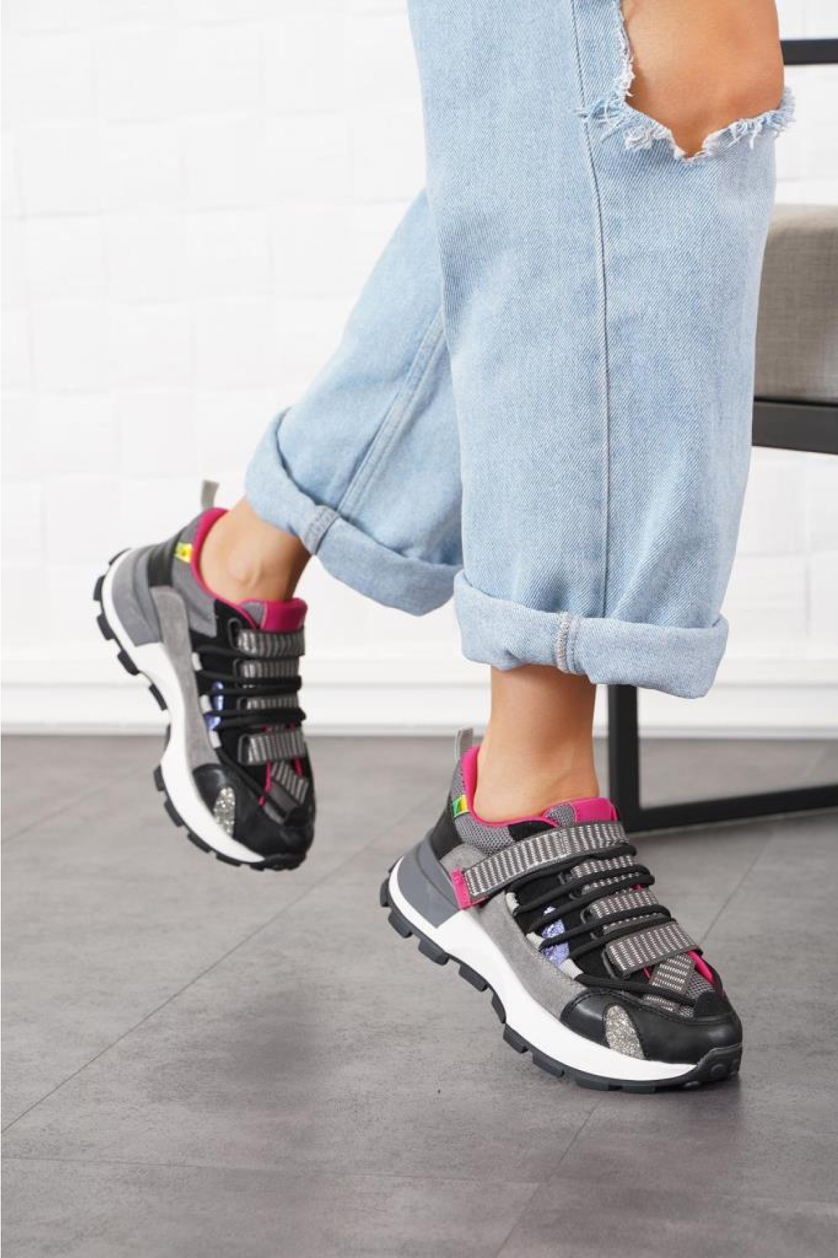 Mnrs 03010 Kadın Günlük Spor Ayakkabı - Görsel 5