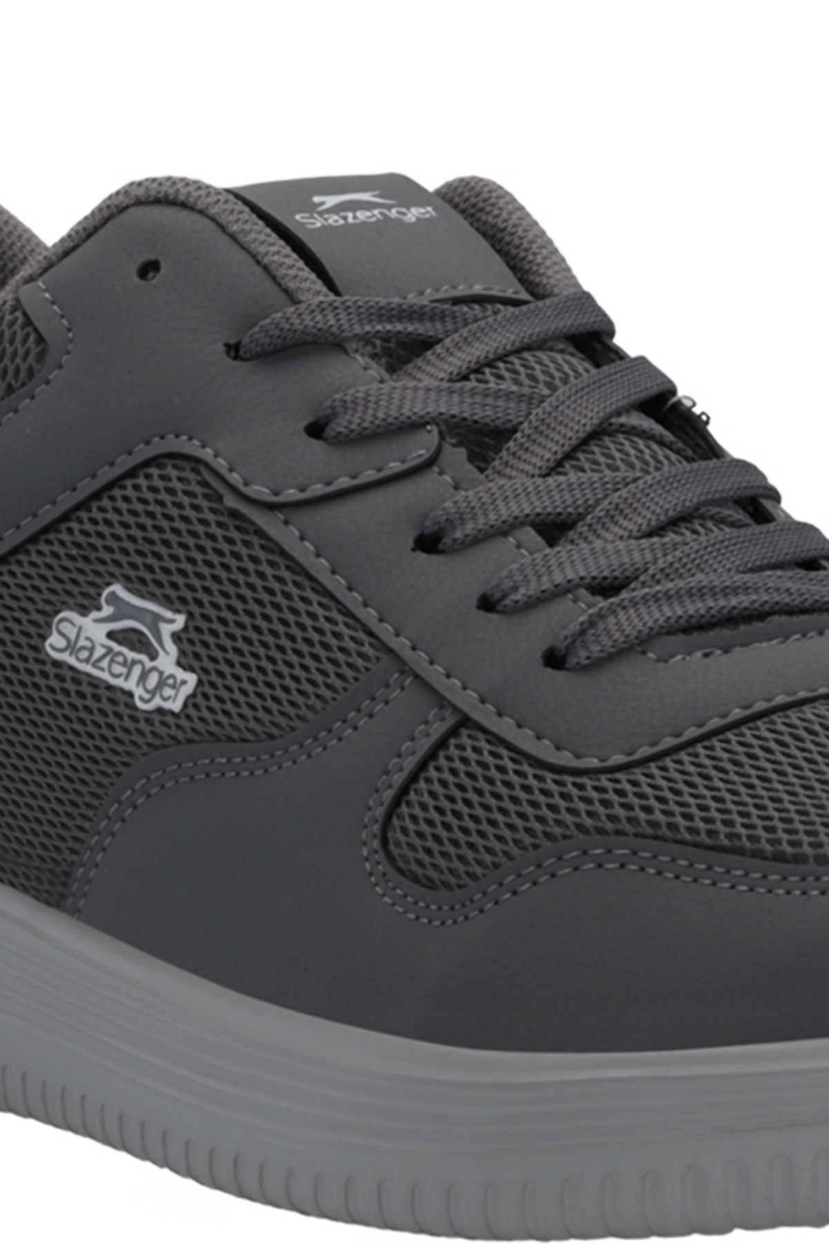 ELIORA I Büyük Beden Erkek Sneaker Ayakkabı Koyu Gri - Görsel 5