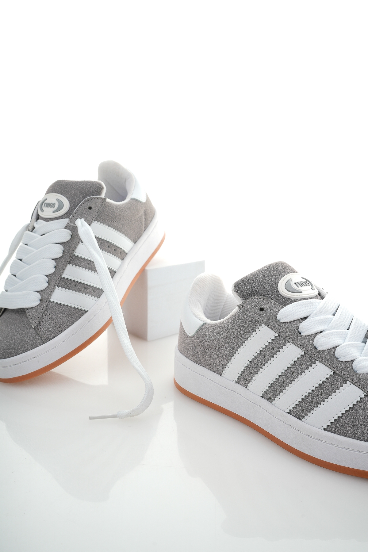 Spor Sneaker Ayakkabı Taş - Görsel 8