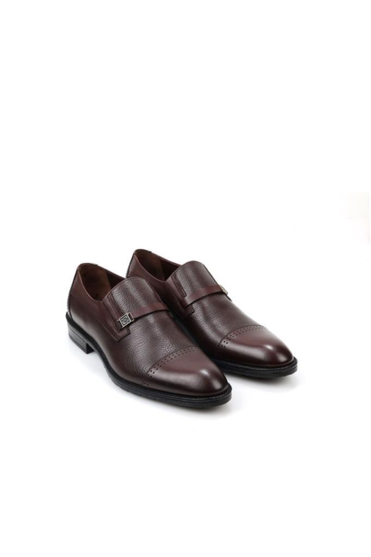 1603 Erkek Klasik Kauçuk Taban Hakiki Deri Ayakkabı - Görsel 7