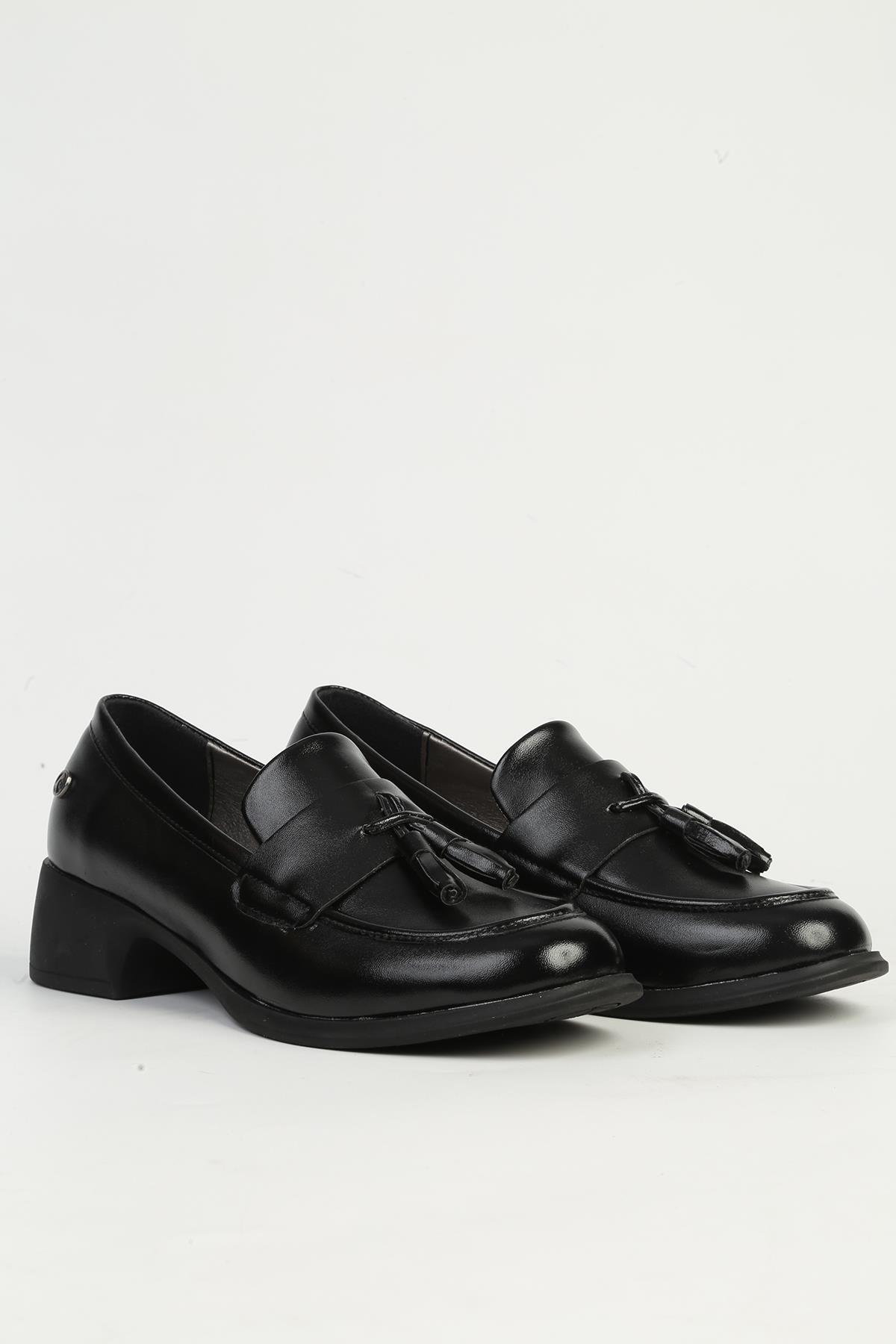 Siyah Kadın Loafer PC-54276 - Görsel 3