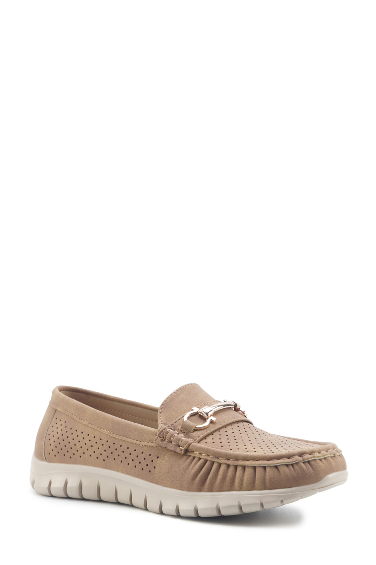 Polaris 166892.Z5FX Taba Kadın Loafer - Görsel 3