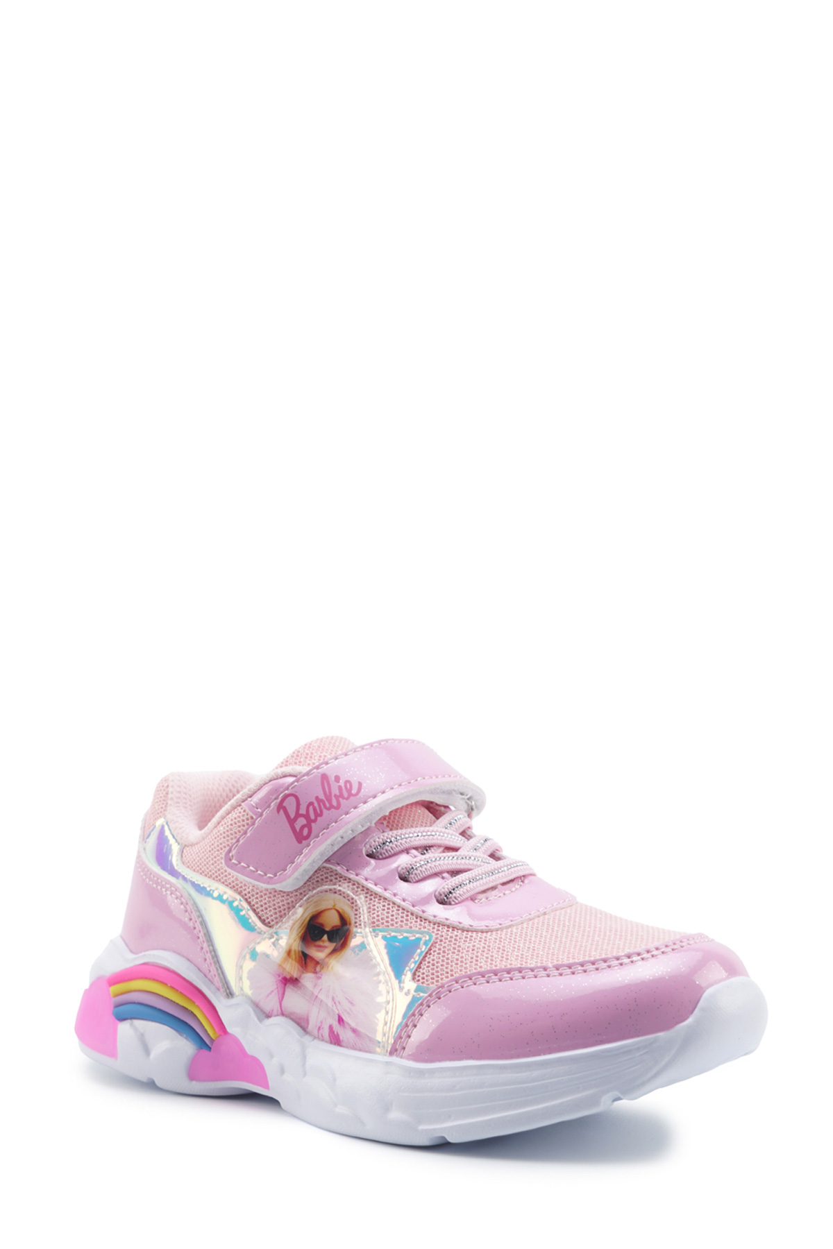 Barbie Barbie MULY.P5FX Pembe Kız Çocuk Spor Ayakkabı Sneaker | Flo Pembe - 3. görsel