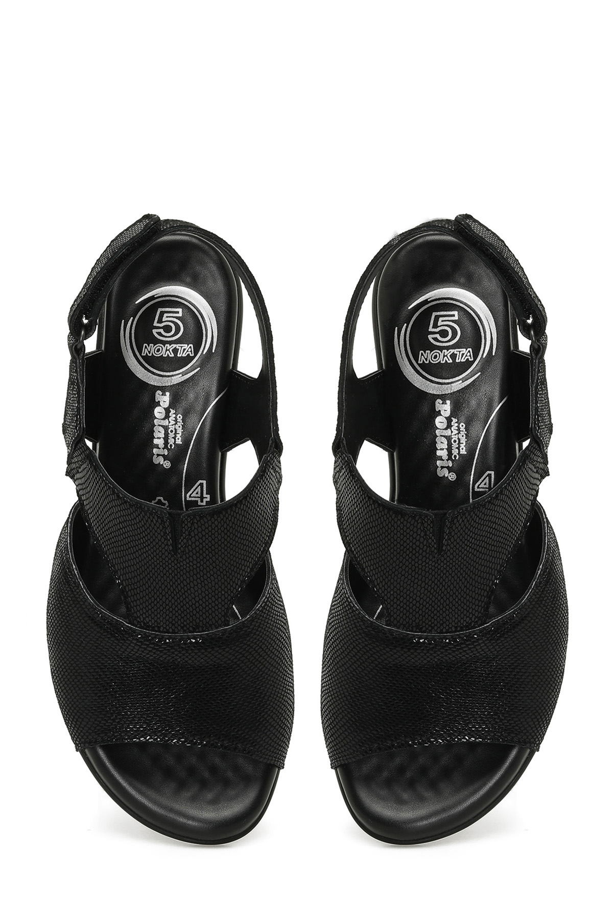 105498.Z5FX Siyah Kadın Comfort Sandalet Fiyatları - 101985259 | Flo