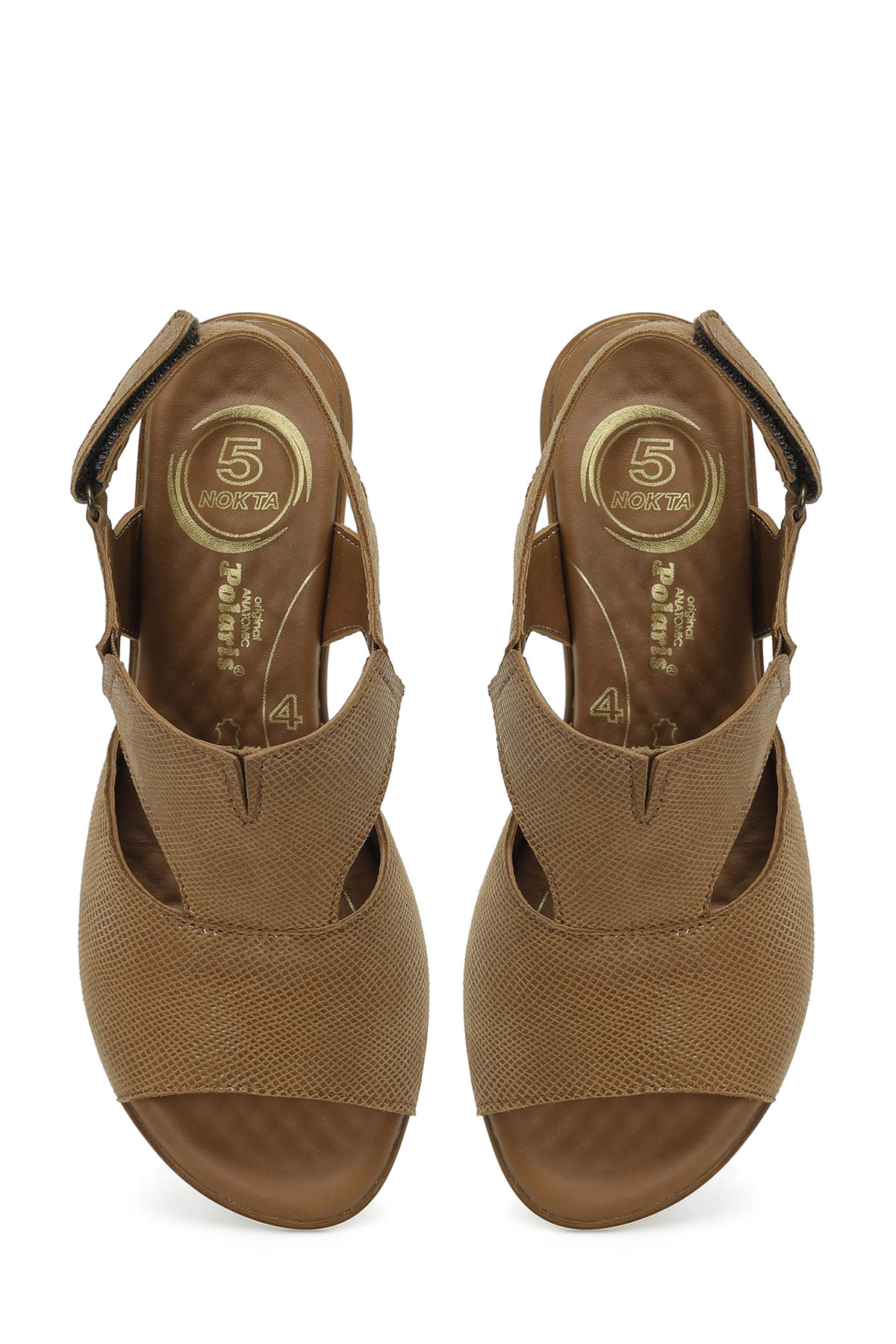 105498.Z5FX Taba Kadın Comfort Sandalet - Görsel 5