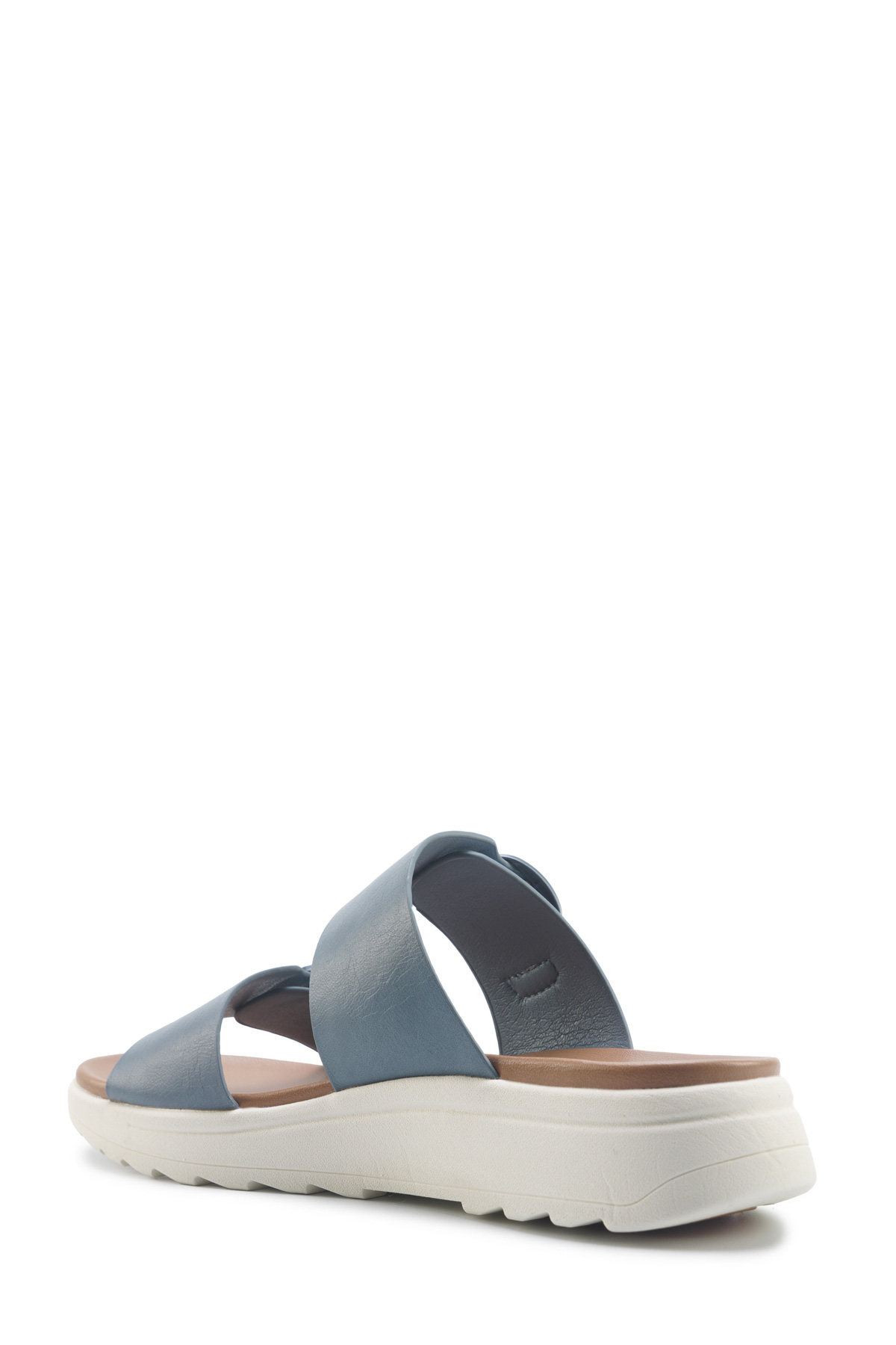 166994.Z5FX Mavi Kadın Terlik - Görsel 4