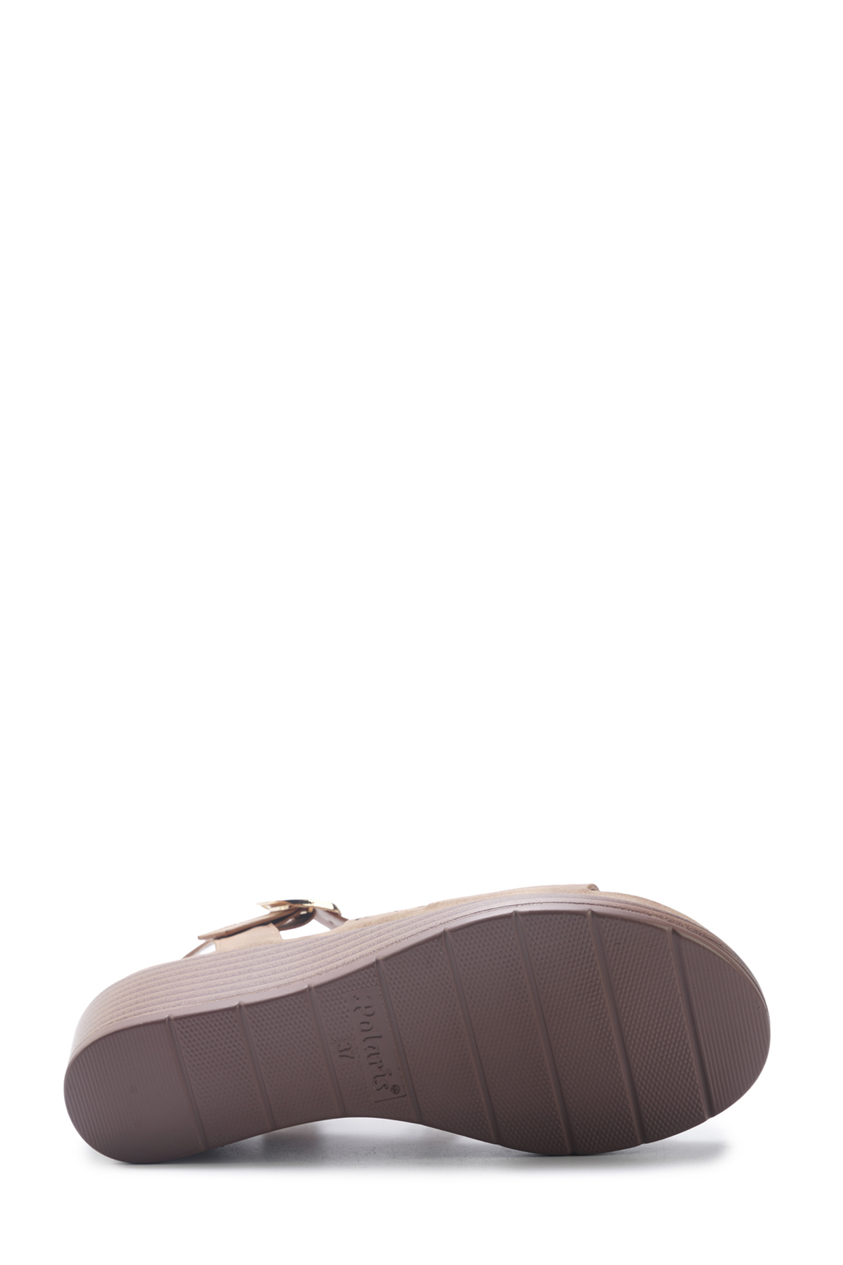 105513.Z5FX Kahverengi Kadın Comfort Sandalet - Görsel 5