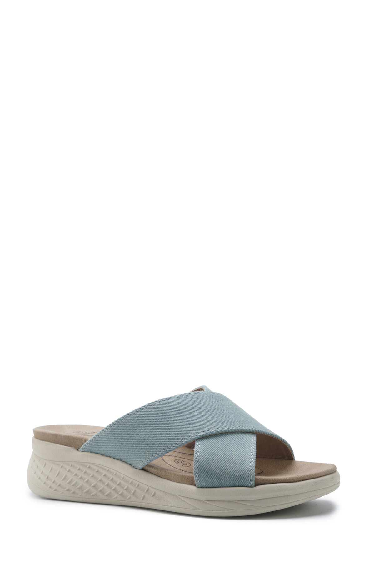 105522.Z5FX Mavi Kadın Terlik - Görsel 3