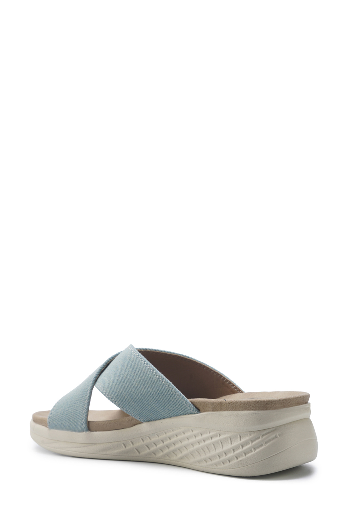 105522.Z5FX Mavi Kadın Terlik - Görsel 4