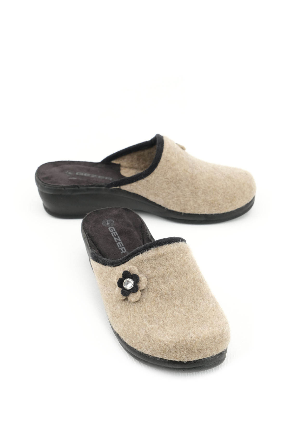 Kışlık Ev Bahçe Yüksek Topuk Kadın Terlik - Görsel 2