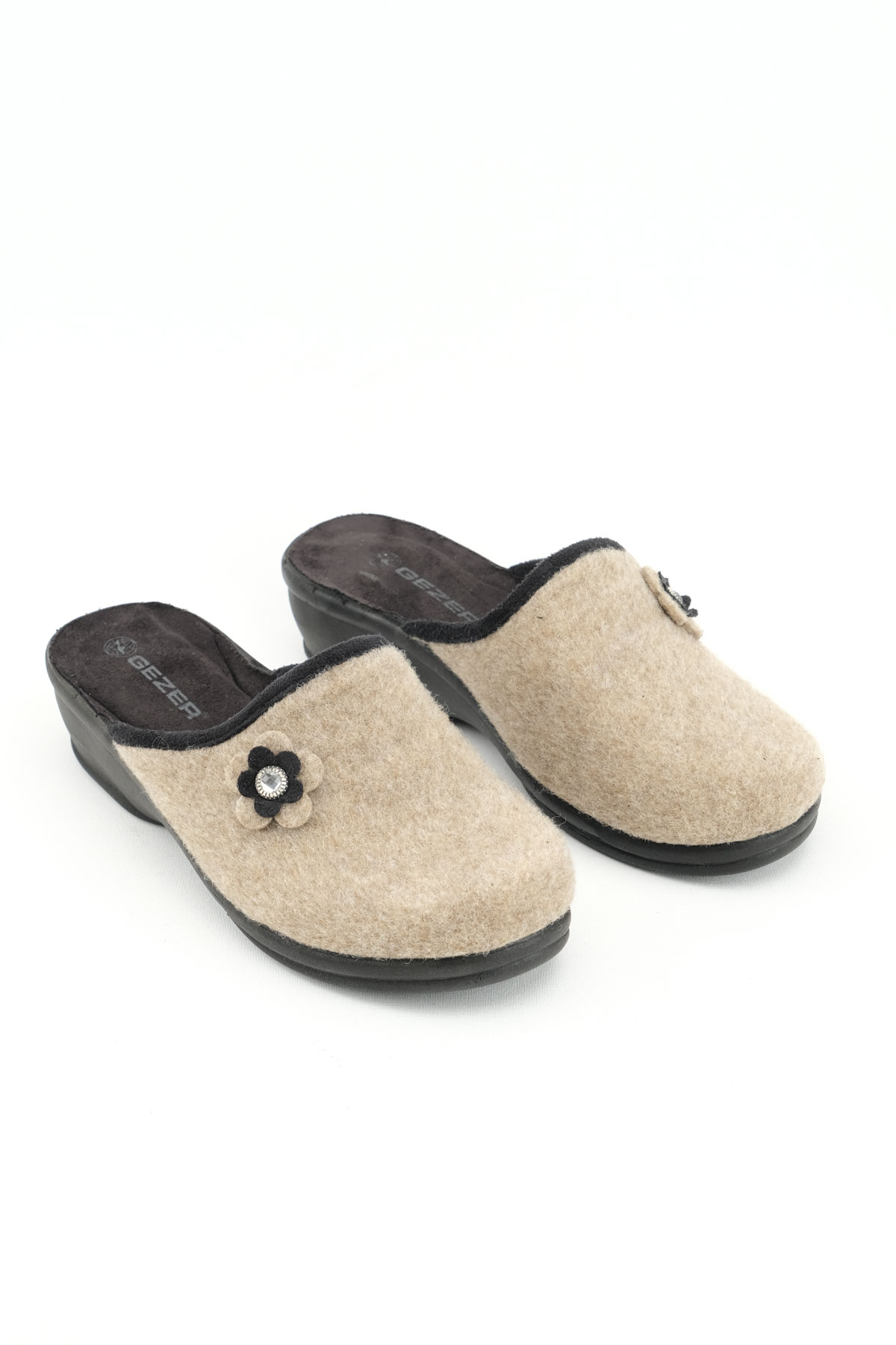 Kışlık Ev Bahçe Yüksek Topuk Kadın Terlik - Görsel 4