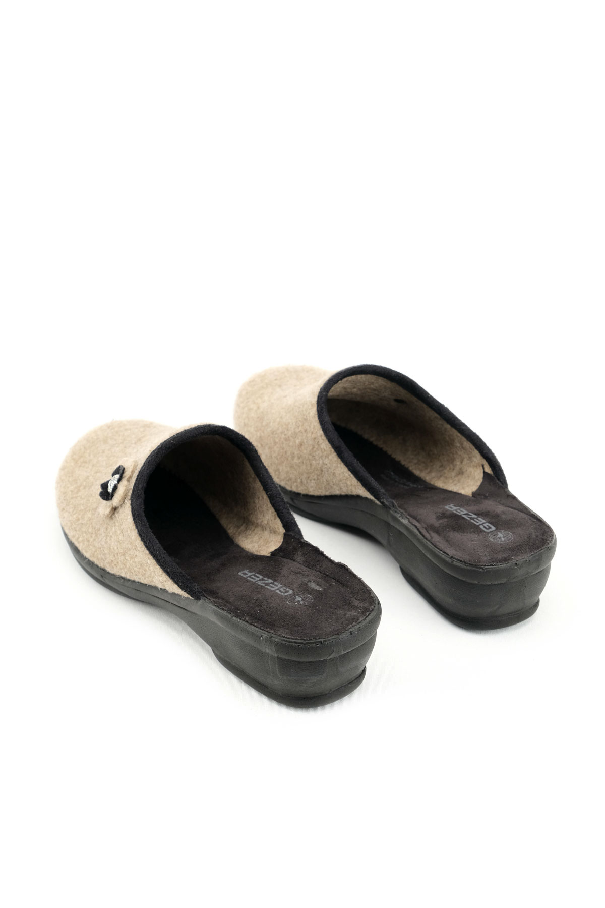 Kışlık Ev Bahçe Yüksek Topuk Kadın Terlik - Görsel 5