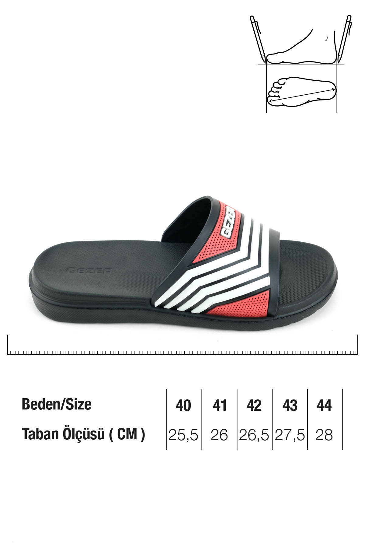 Erkek Yazlık Eva Islak Zemine Uygun Günlük Ev Bahçe Havuz Banyo Terlik - Görsel 3