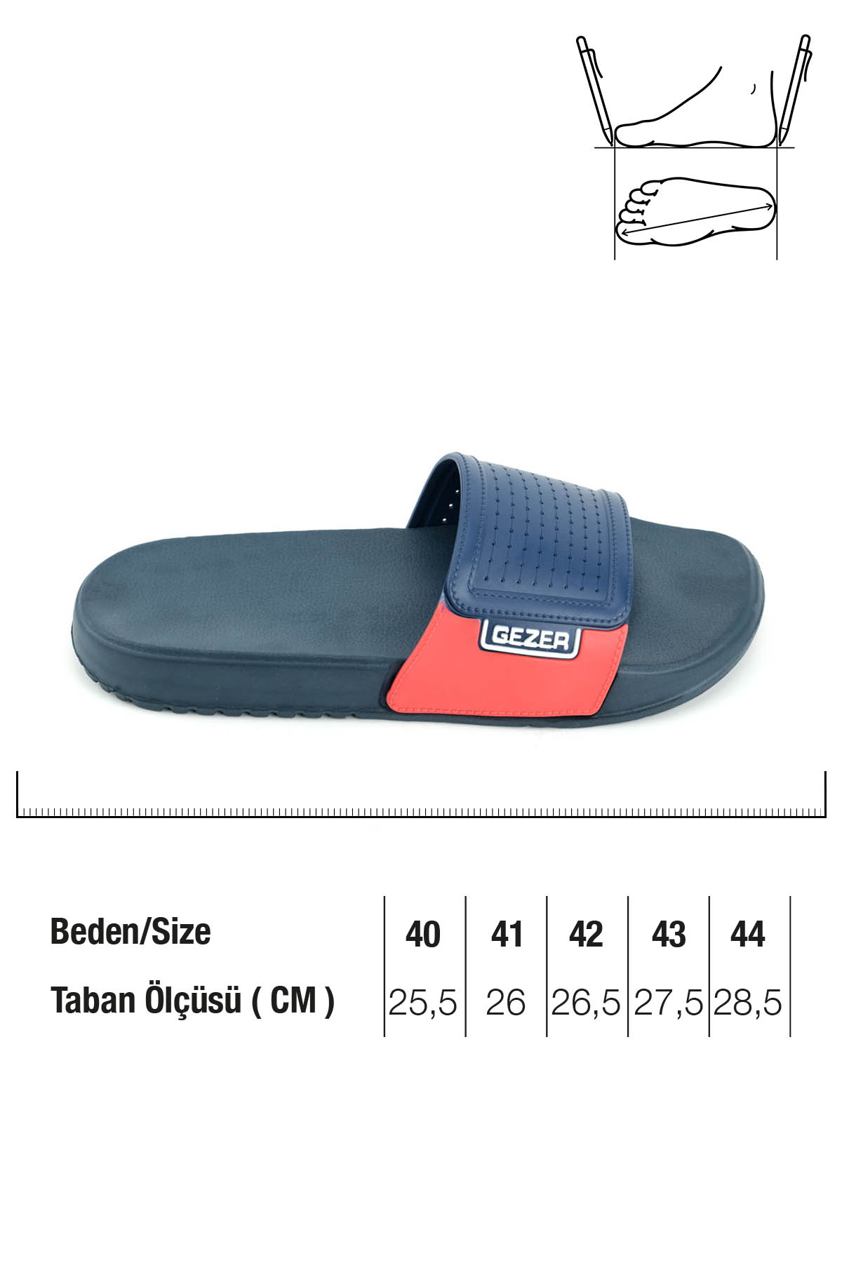 Erkek Yazlık Eva Islak Zemine Uygun Günlük Ev Bahçe Havuz Banyo Terlik - Görsel 3