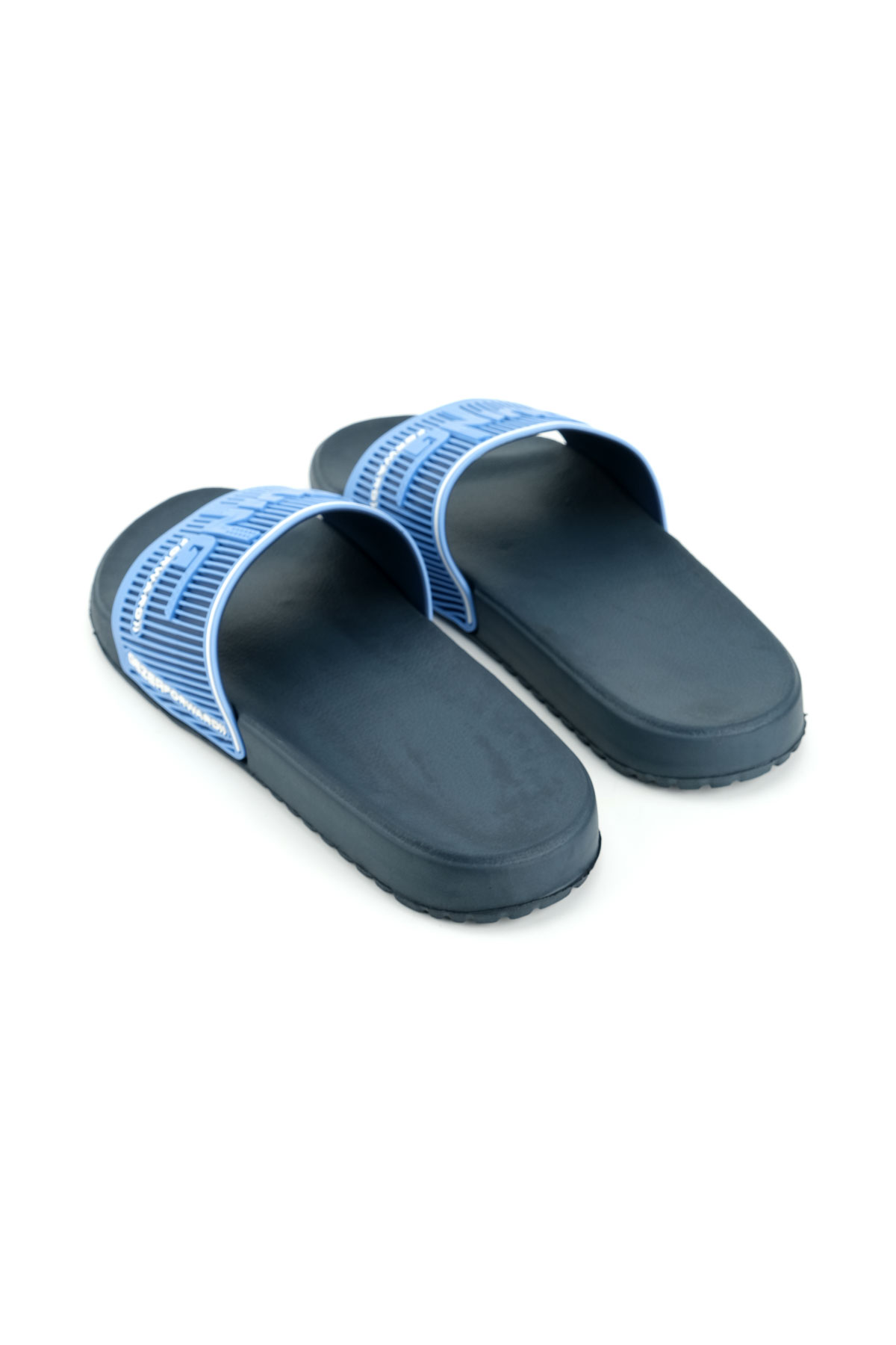Gezer Gezer Mavi Erkek Yazlık Eva Islak Zemine Uygun Günlük Ev Bahçe Havuz Banyo Terlik Sandalet & Terlik | Flo Mavi - 5. görsel
