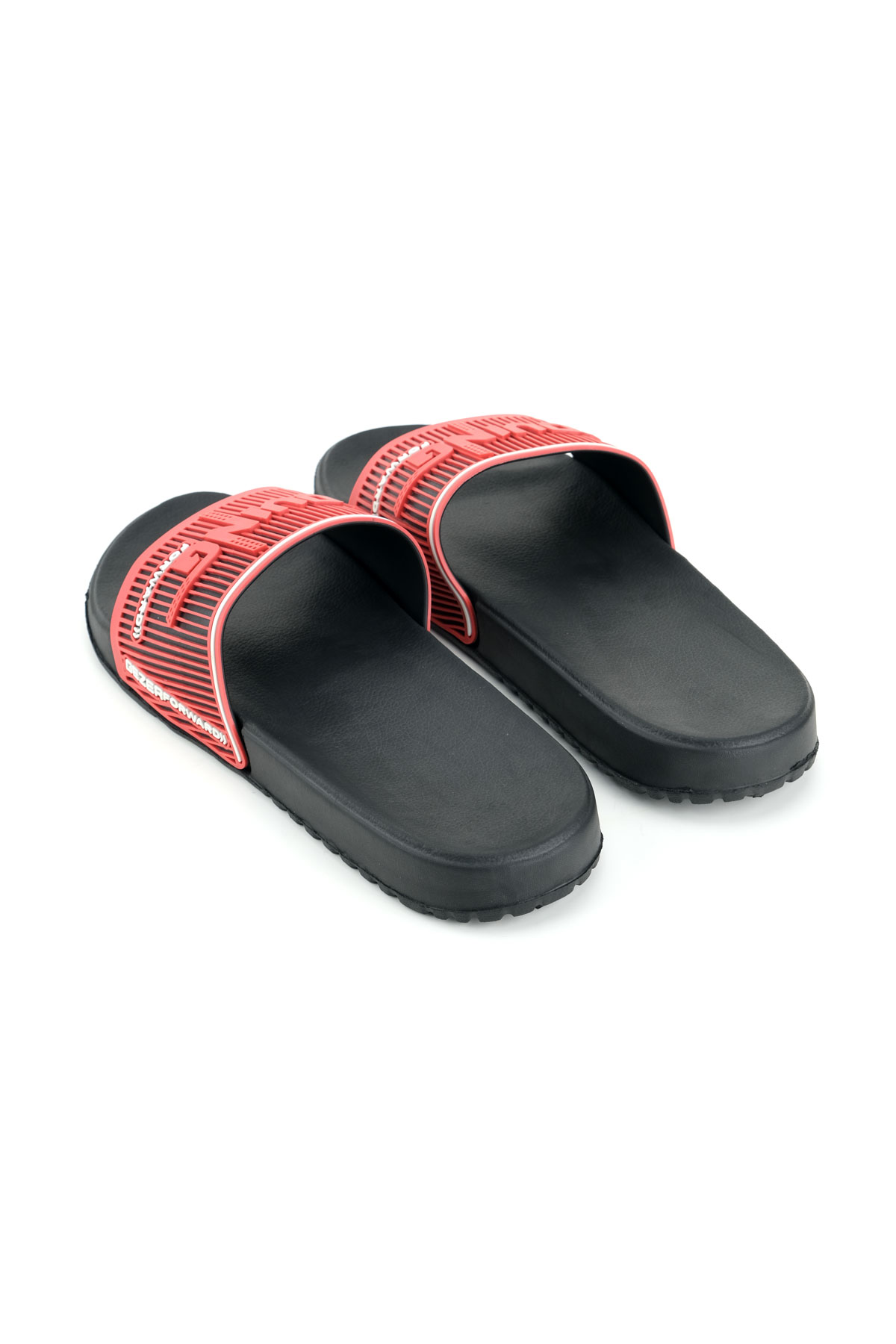 Gezer Gezer Kırmızı Erkek Yazlık Eva Islak Zemine Uygun Günlük Ev Bahçe Havuz Banyo Terlik Sandalet & Terlik | Flo Kırmızı - 5. görsel