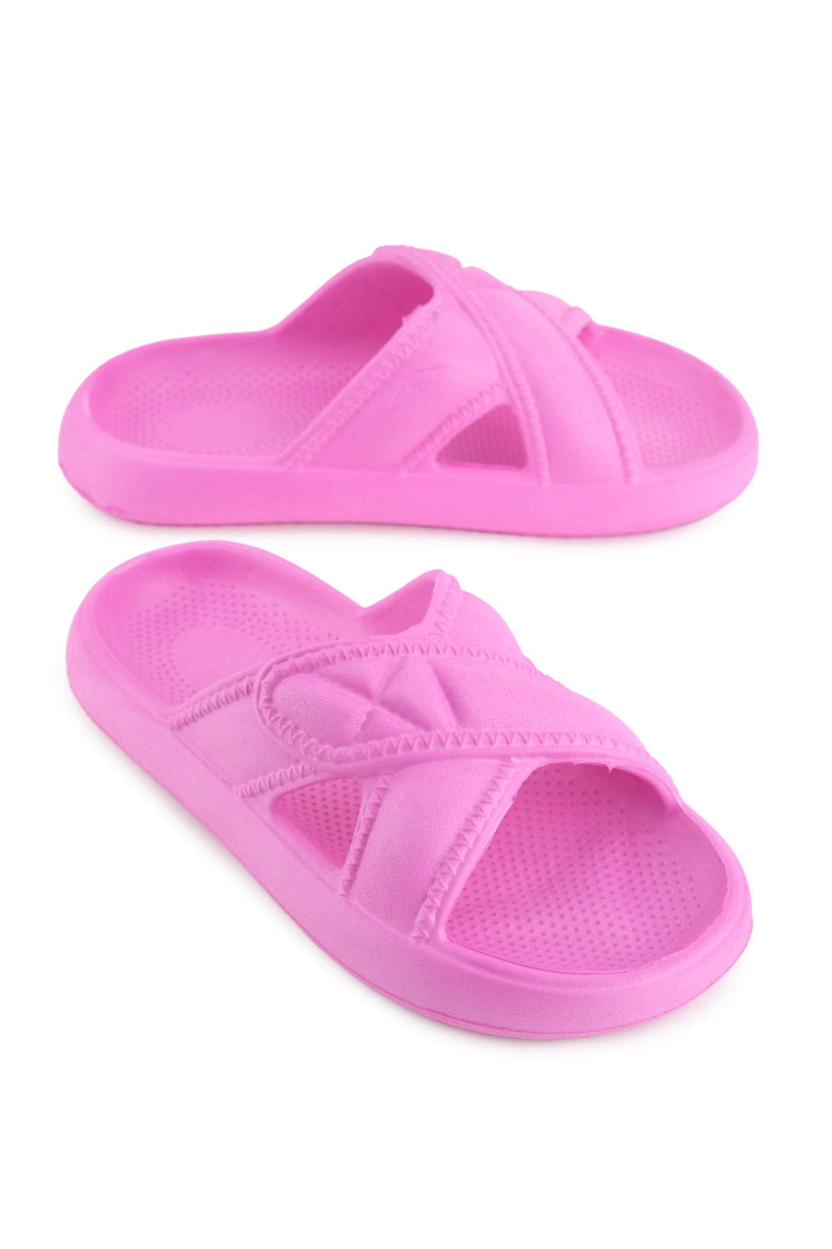 Kadın Yazlık Eva Islak Zemine Uygun Ev Bahçe Banyo Terlik - Görsel 2