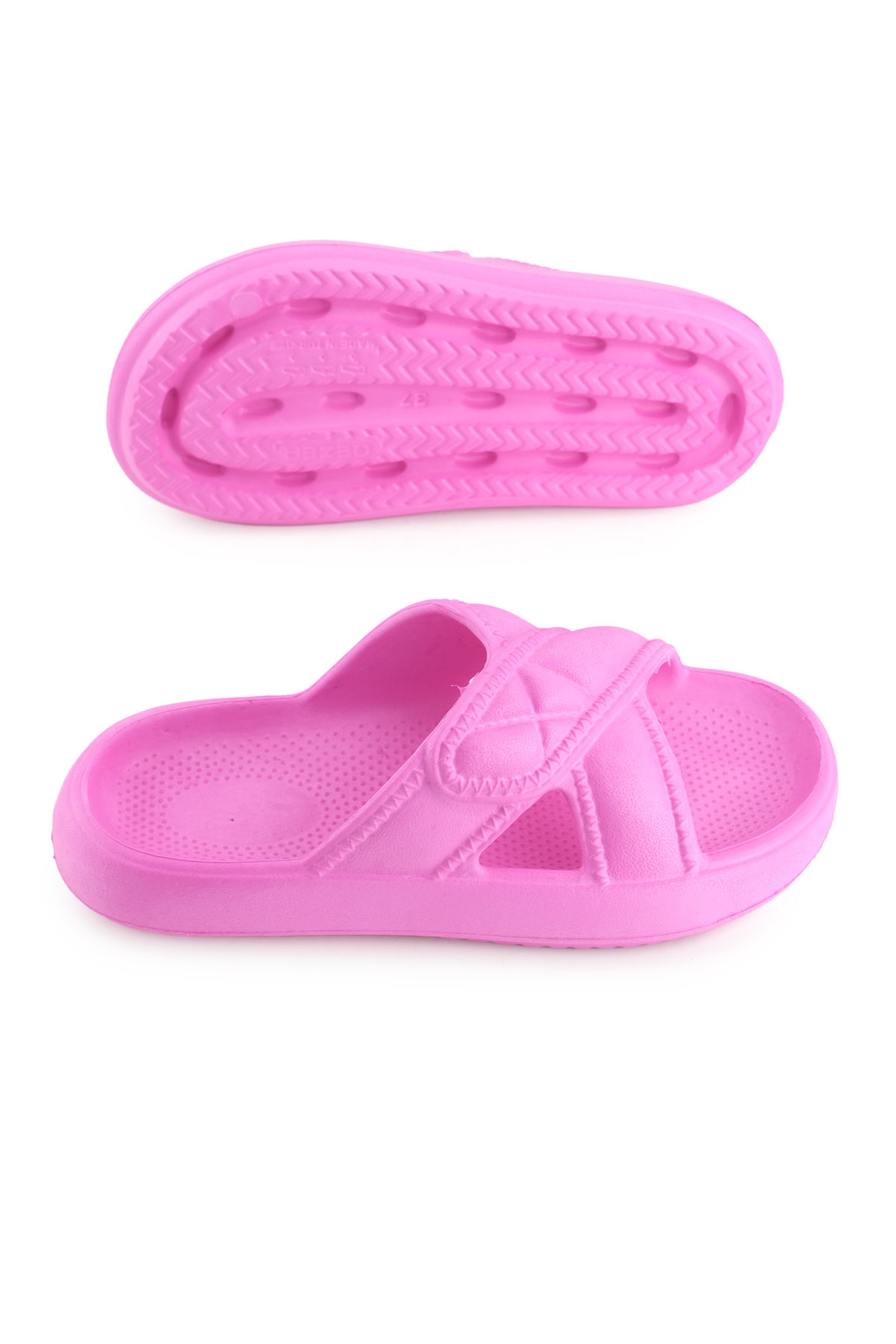 Kadın Yazlık Eva Islak Zemine Uygun Ev Bahçe Banyo Terlik - Görsel 6