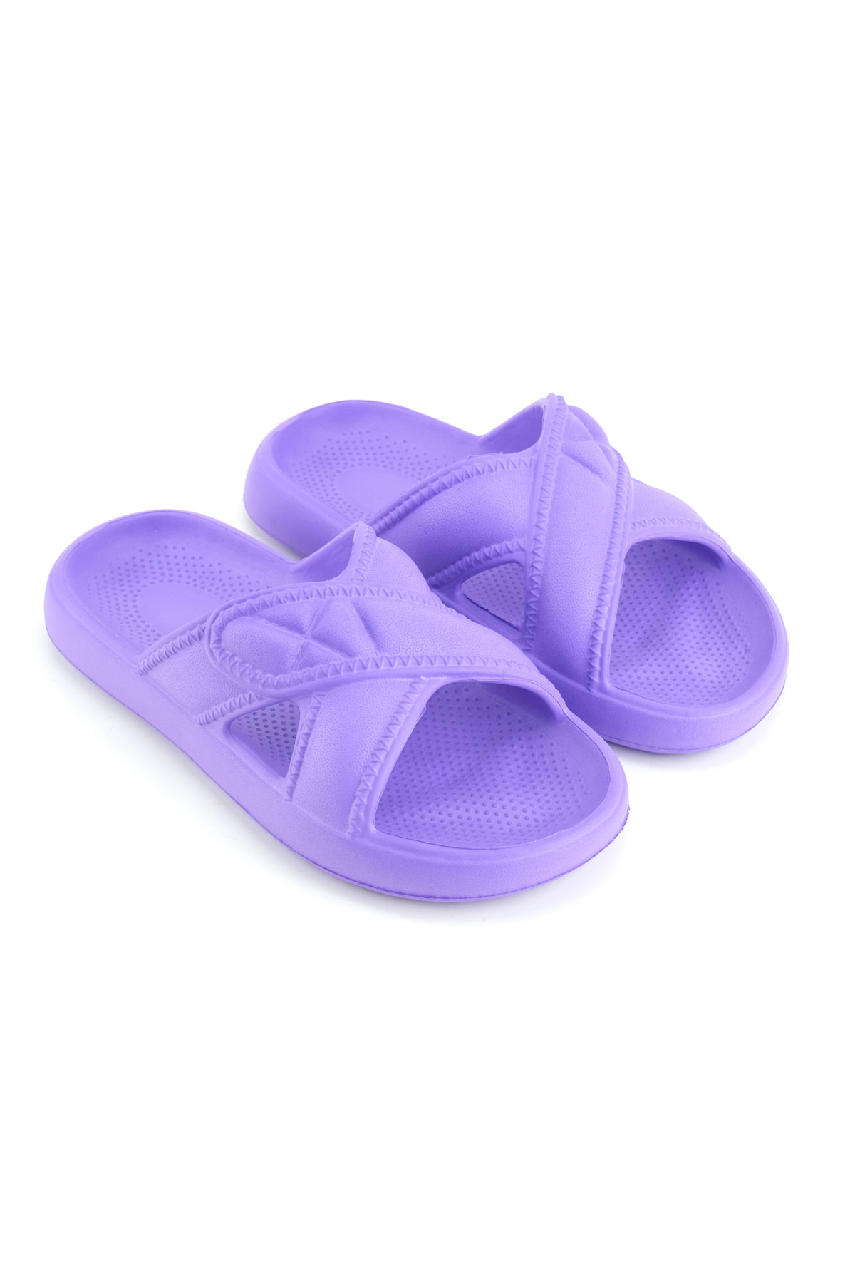 Kadın Yazlık Eva Islak Zemine Uygun Ev Bahçe Banyo Terlik - Görsel 4