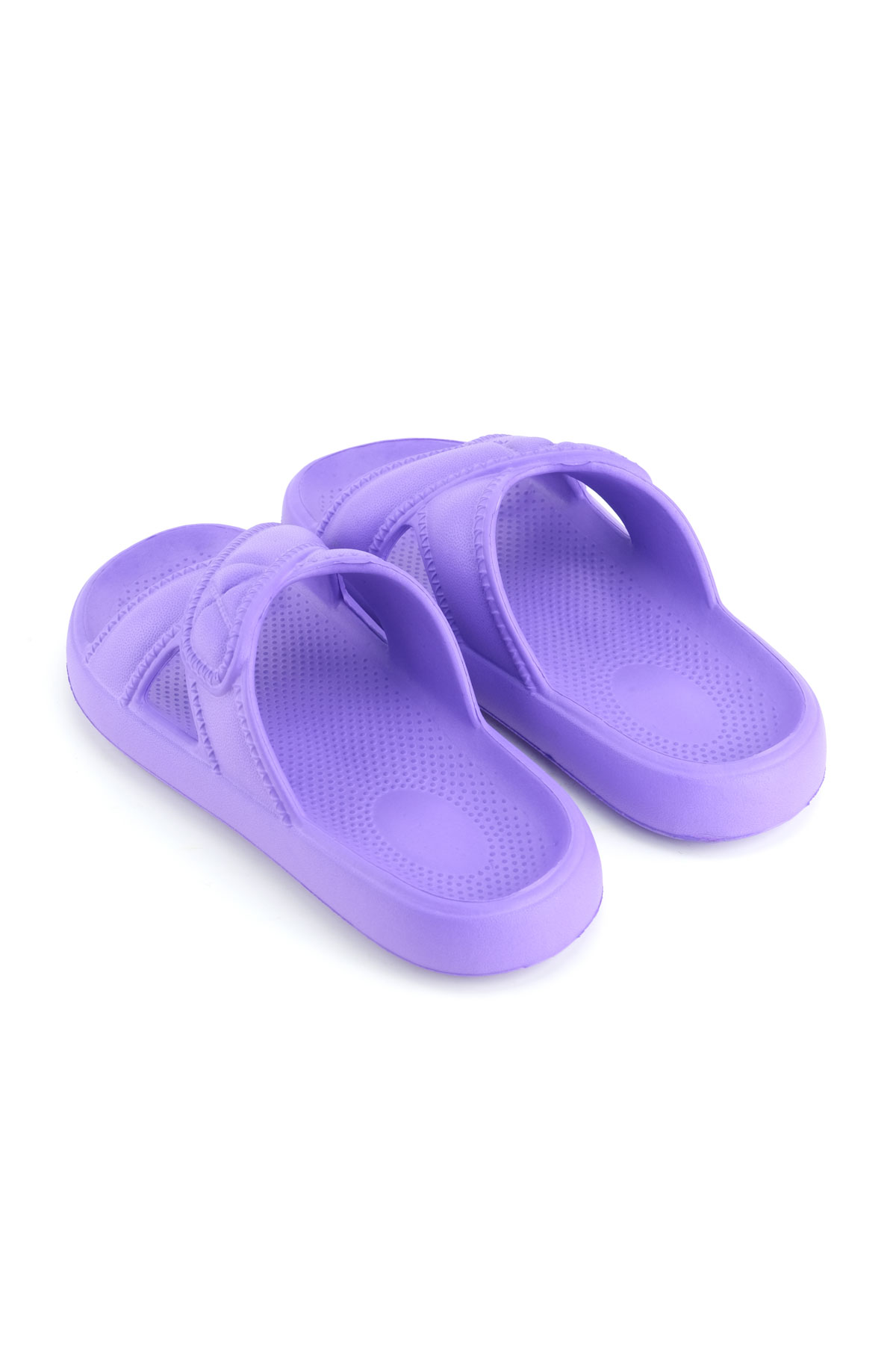 Kadın Yazlık Eva Islak Zemine Uygun Ev Bahçe Banyo Terlik - Görsel 5