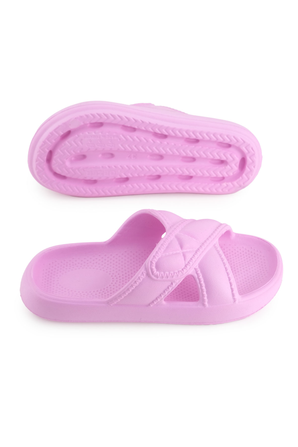 Kadın Yazlık Eva Islak Zemine Uygun Ev Bahçe Banyo Terlik - Görsel 6