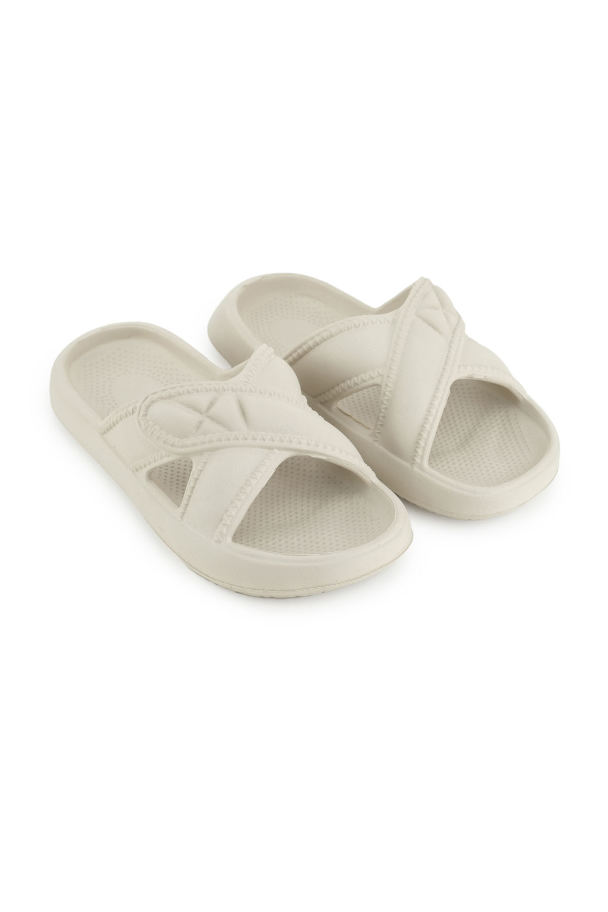 Kadın Yazlık Eva Islak Zemine Uygun Ev Bahçe Banyo Terlik - Görsel 4