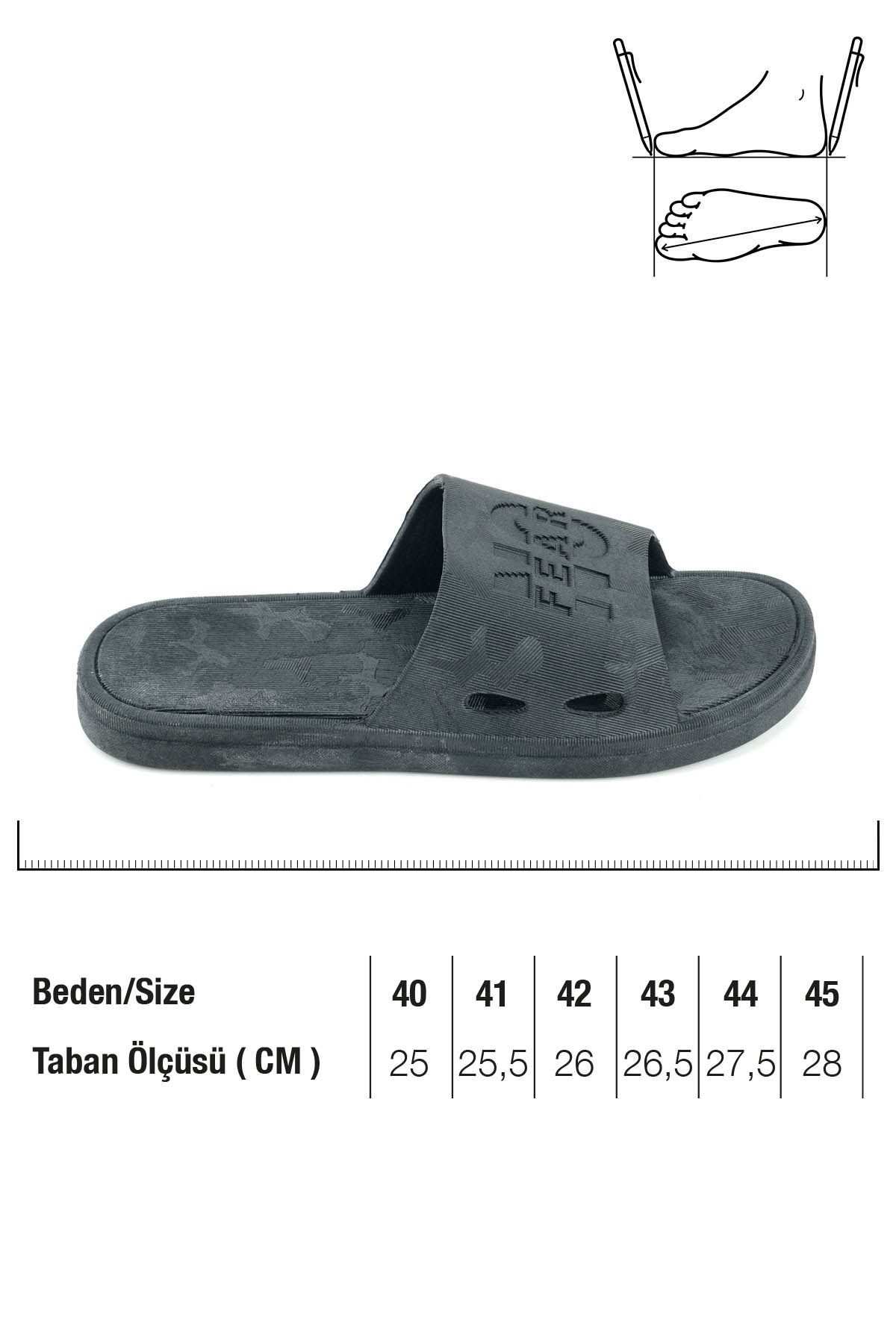 Yazlık Erkek No Fear Airblow Islak Zemine Uygun Günlük Ev Bahçe Havuz Terlik - Görsel 3