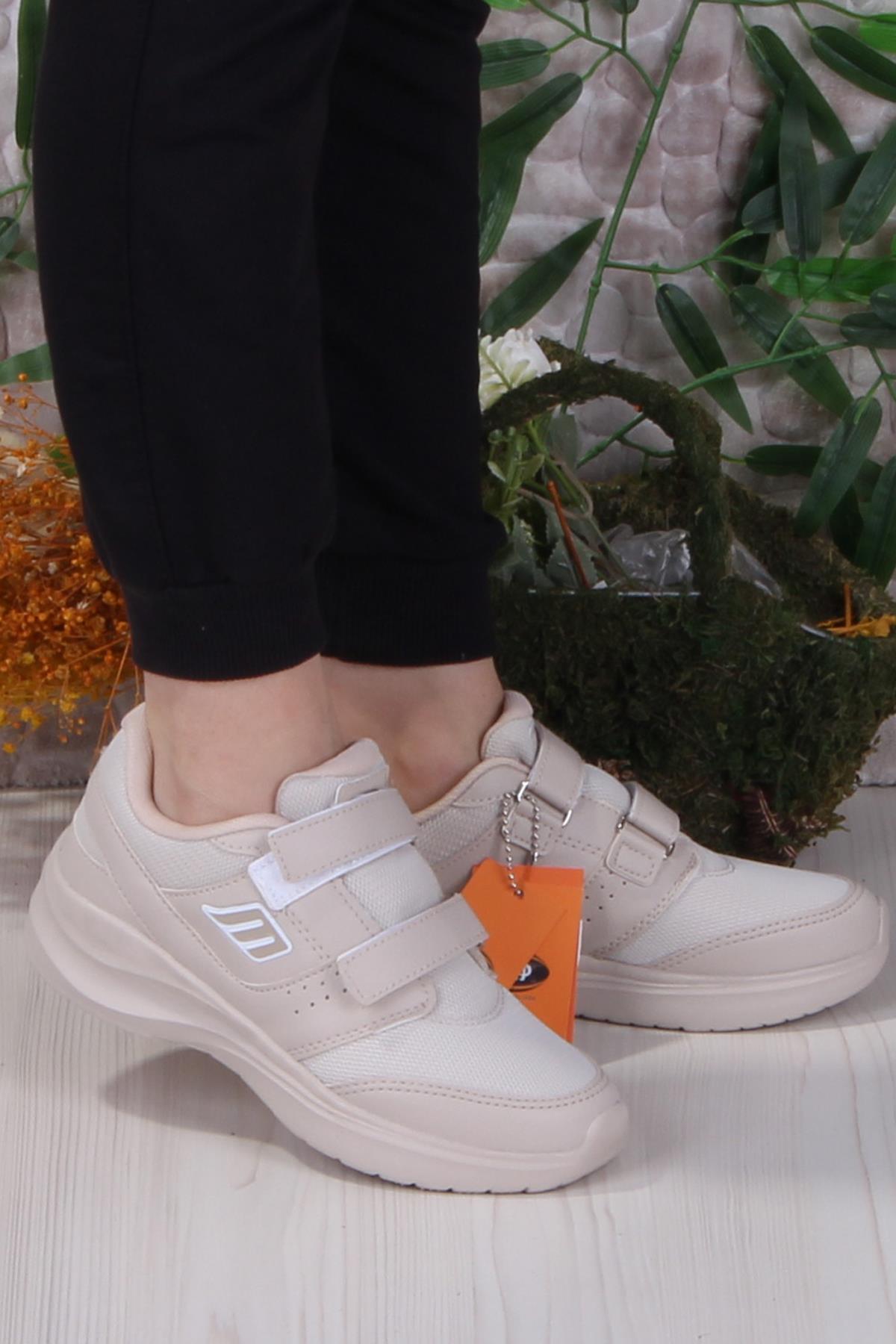 Diana Rahat Hafif Orijinal Ürün Cırtlı Sneaker Kadın Ayakkabı - Görsel 2