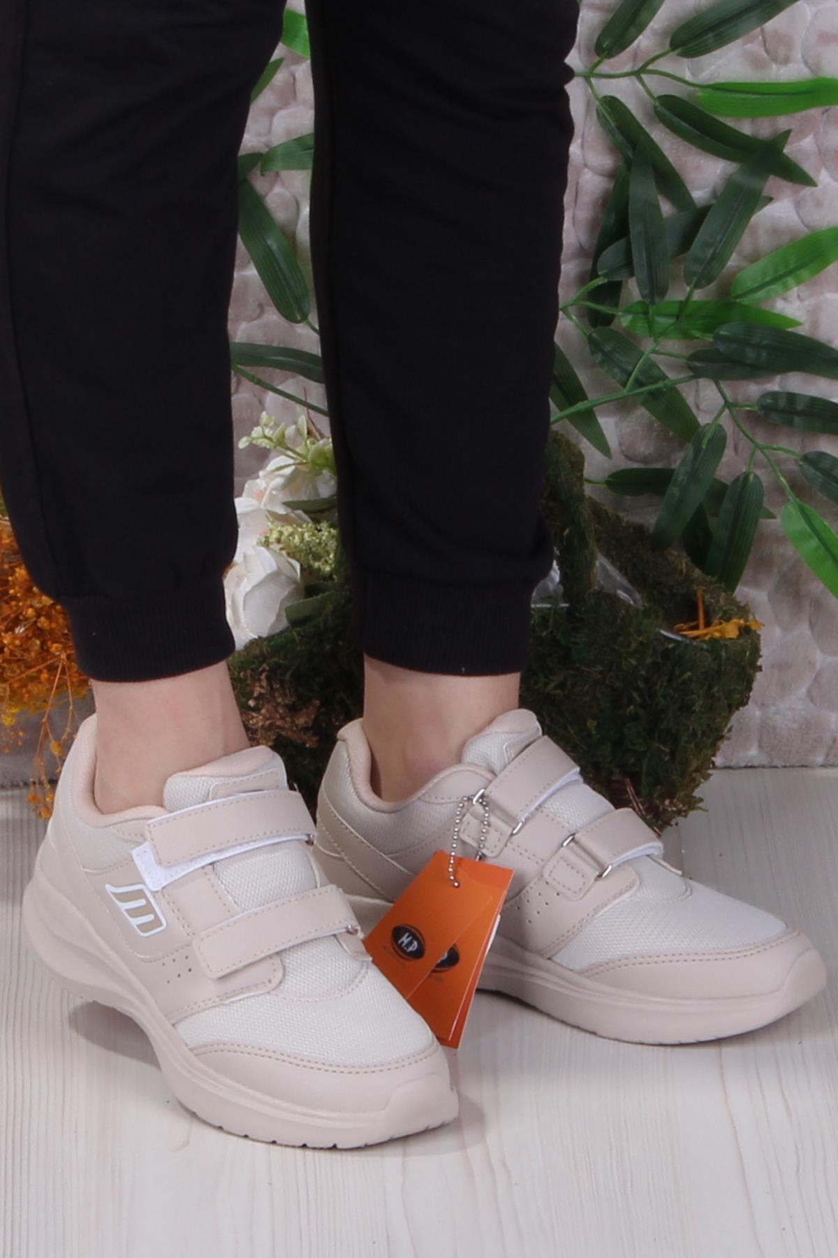 Diana Rahat Hafif Orijinal Ürün Cırtlı Sneaker Kadın Ayakkabı - Görsel 3