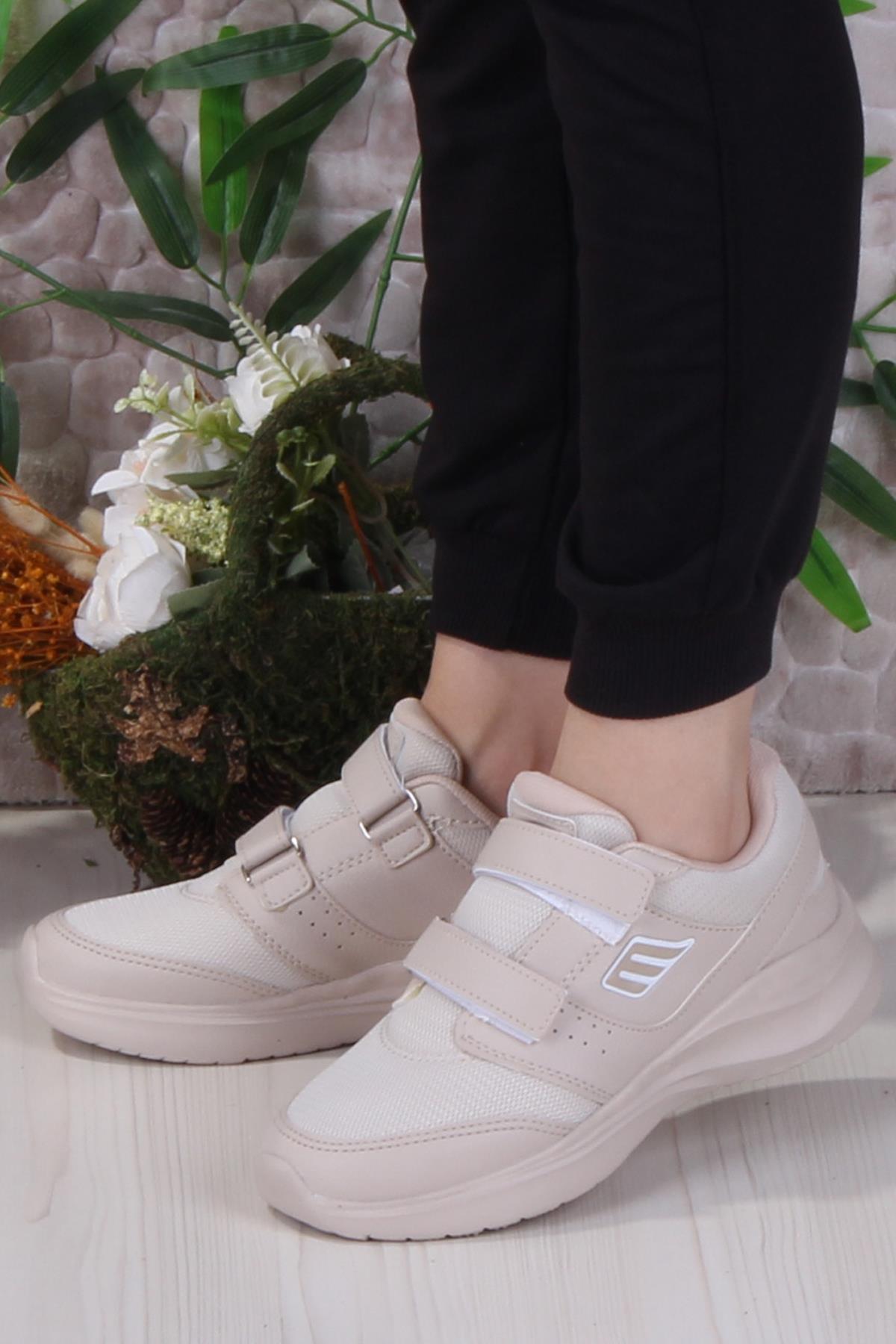 Diana Rahat Hafif Orijinal Ürün Cırtlı Sneaker Kadın Ayakkabı - Görsel 4