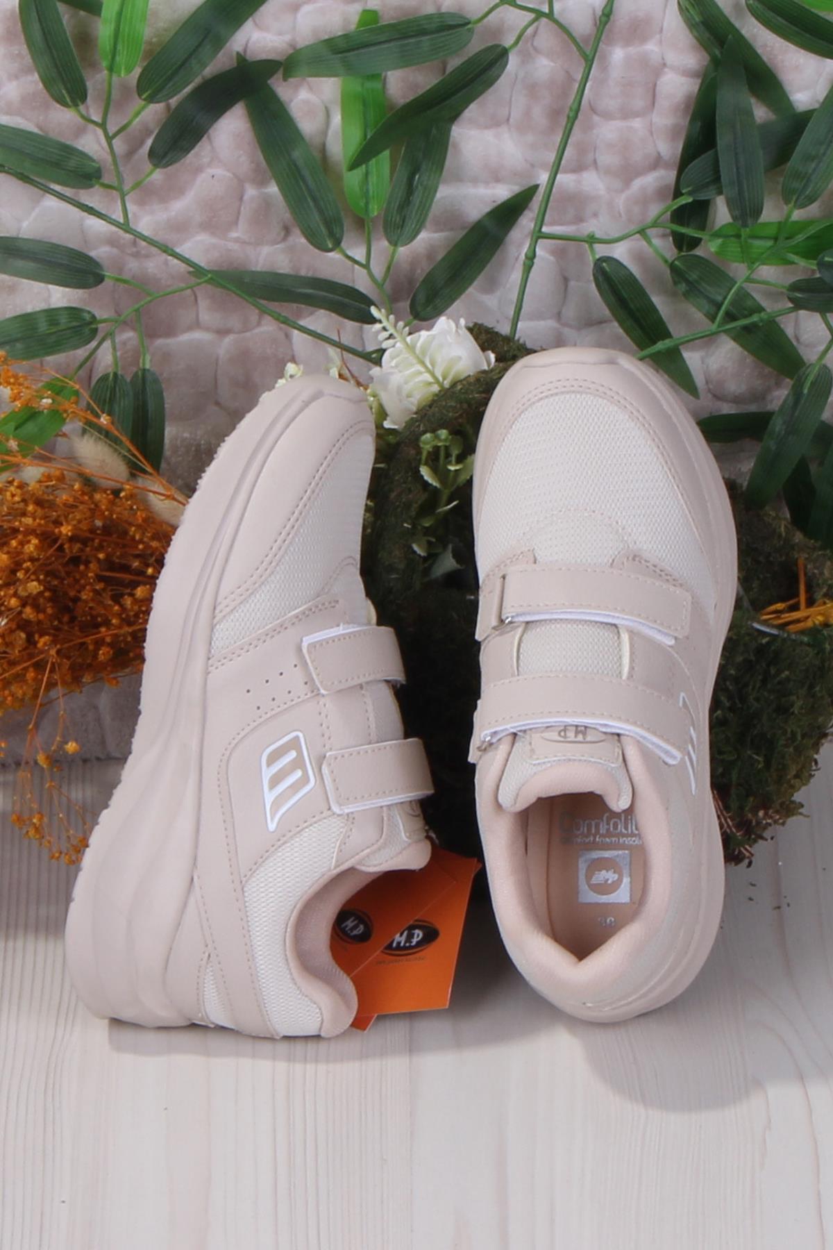 Diana Rahat Hafif Orijinal Ürün Cırtlı Sneaker Kadın Ayakkabı - Görsel 6