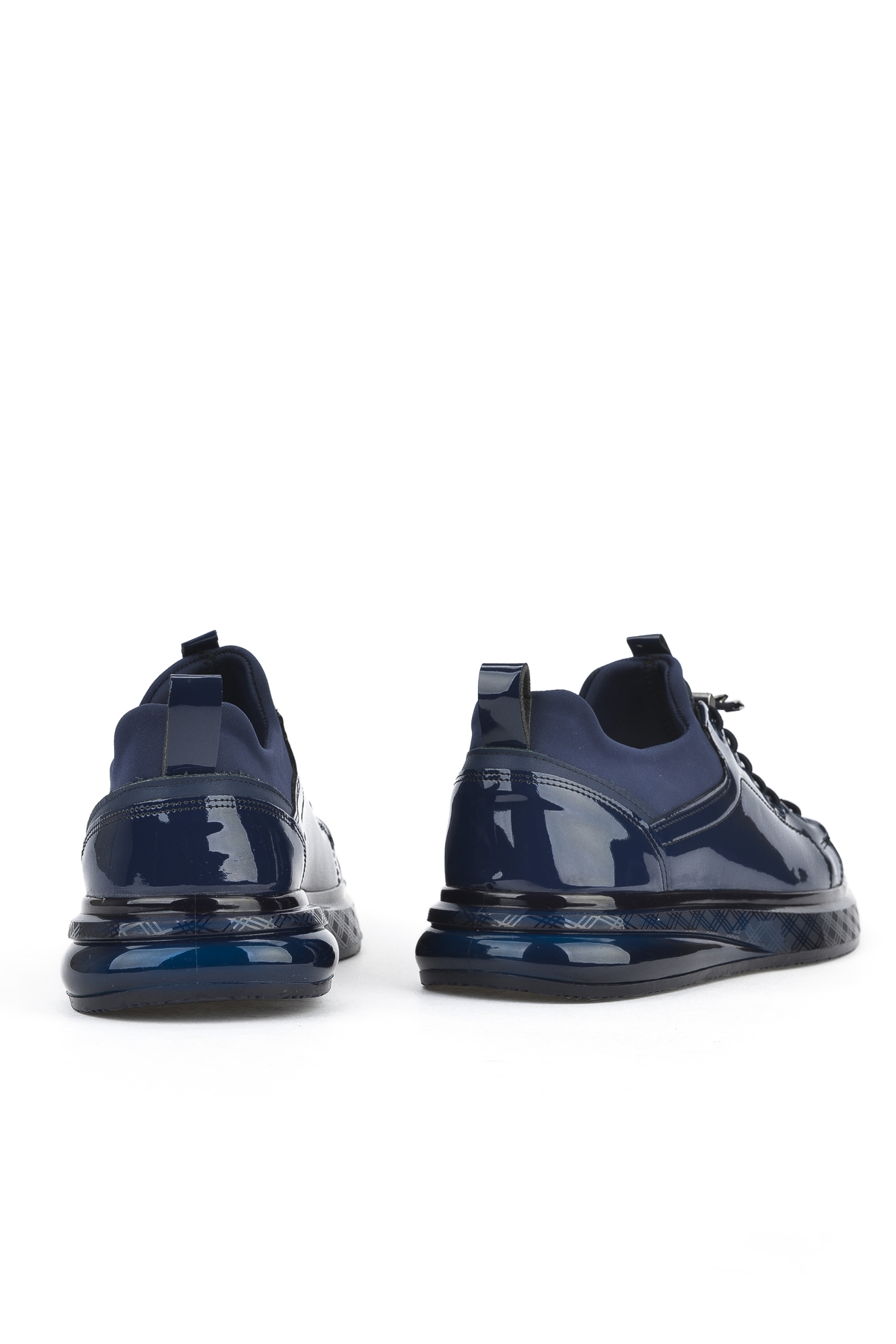 Erkek Vegan Deri Ayakkabı 1511023Z708122 Lacivert - Görsel 4