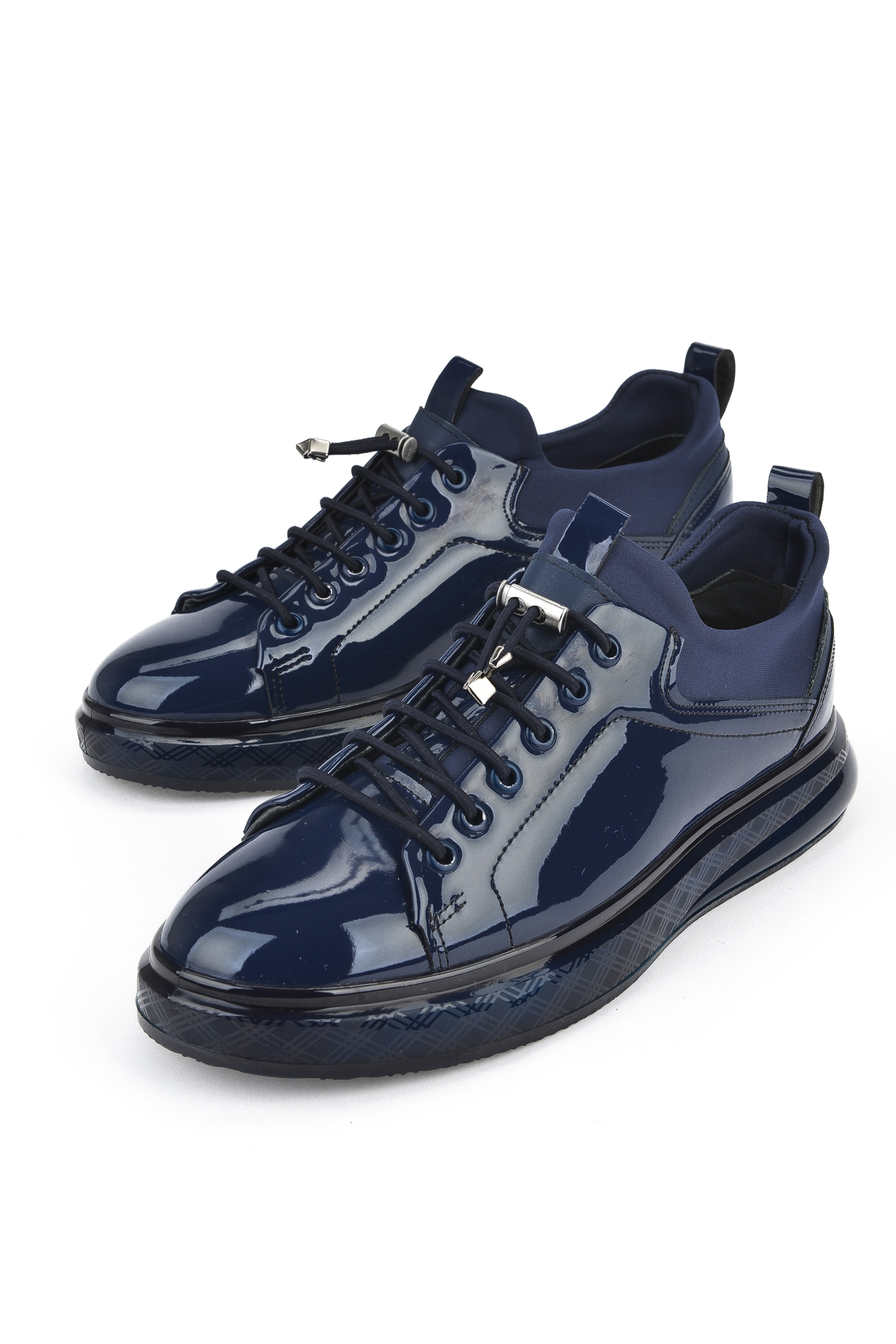 Erkek Vegan Deri Ayakkabı 1511023Z708122 Lacivert - Görsel 6